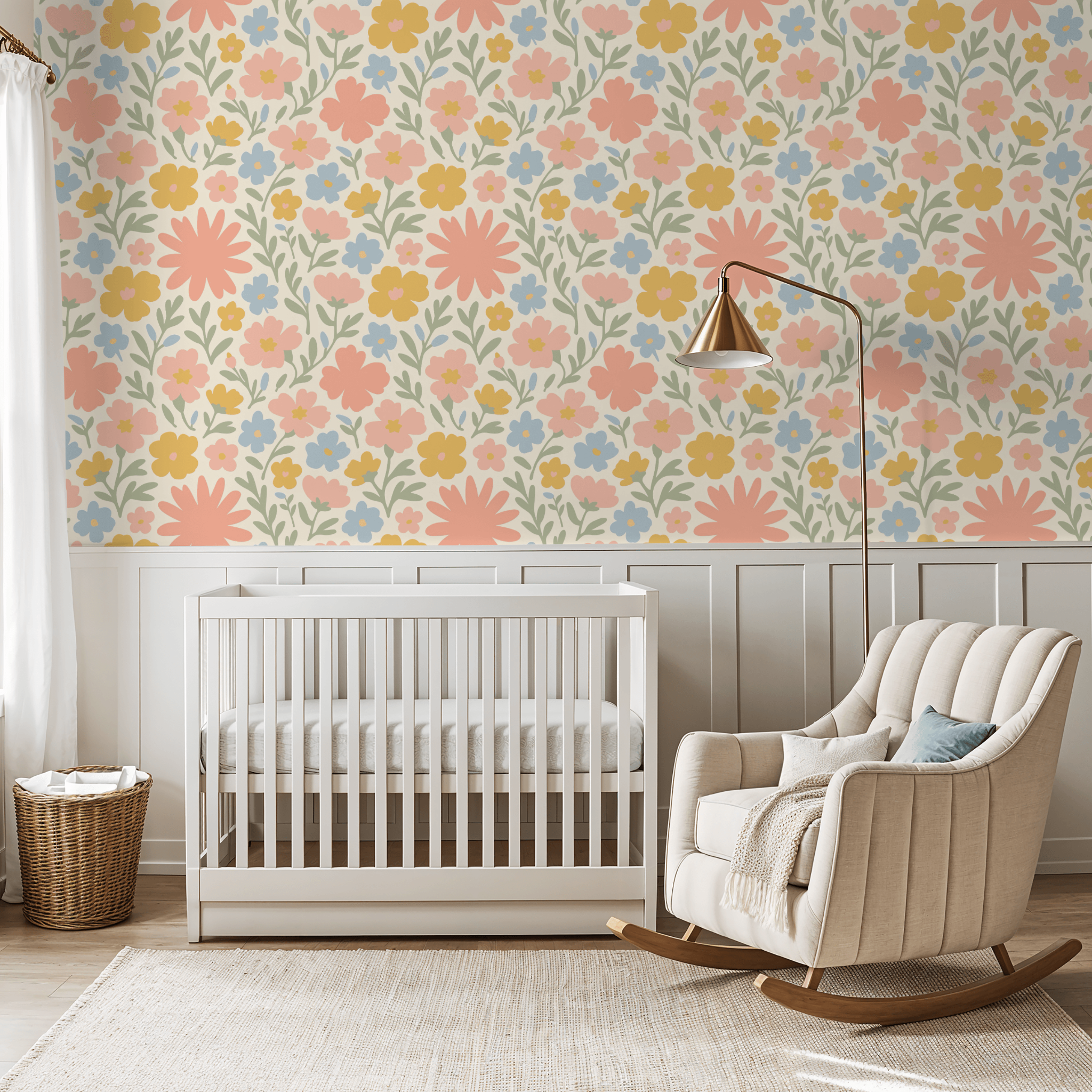 Pastel Meadow (Large) Wallpaper