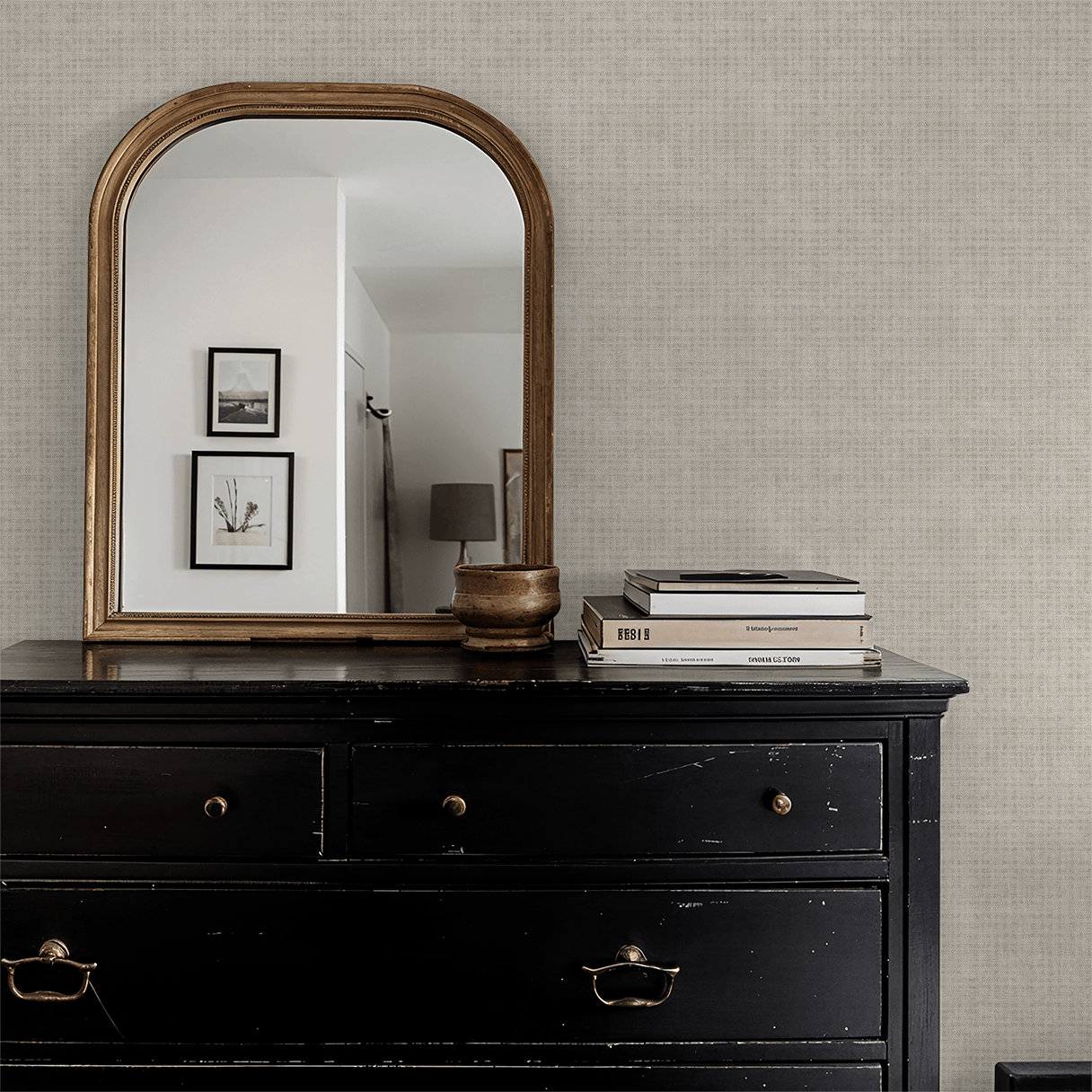 Simply Woven Linen Wallpaper