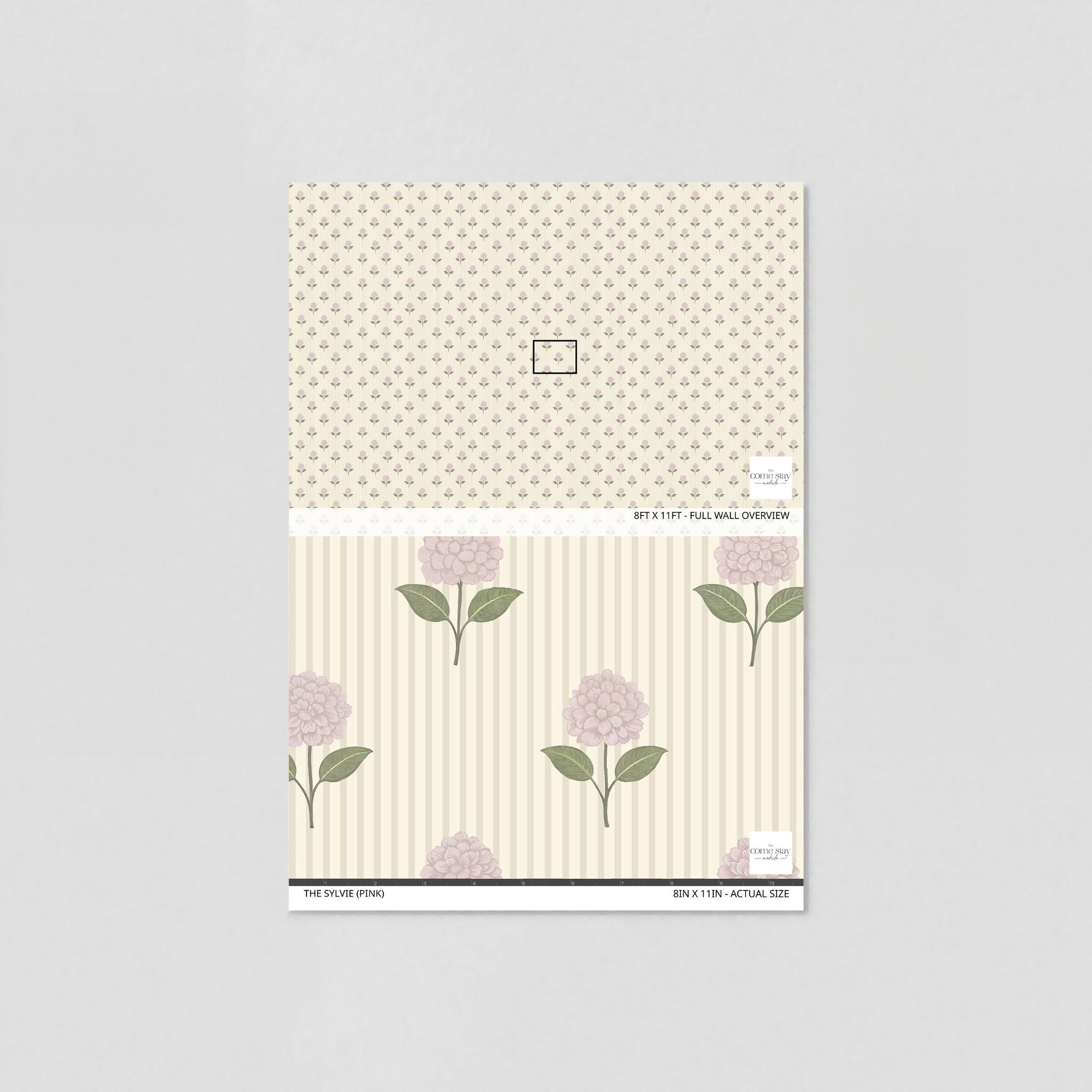 The Sylvie (Pink) Wallpaper
