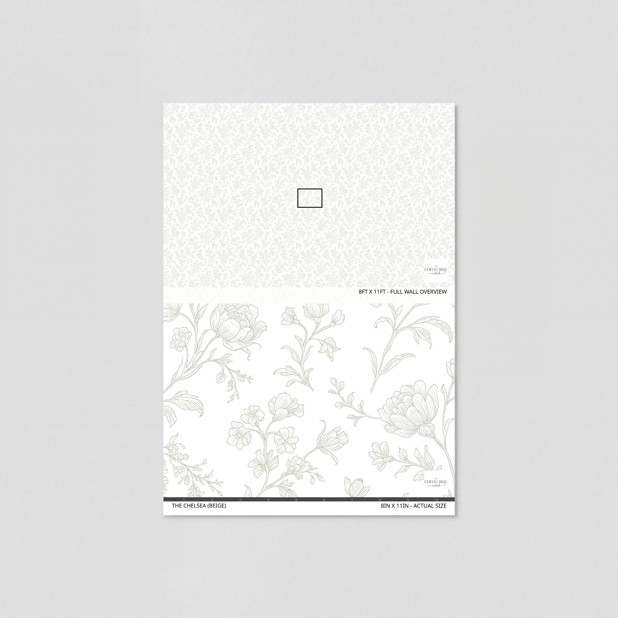 The Chelsea (Beige) Wallpaper