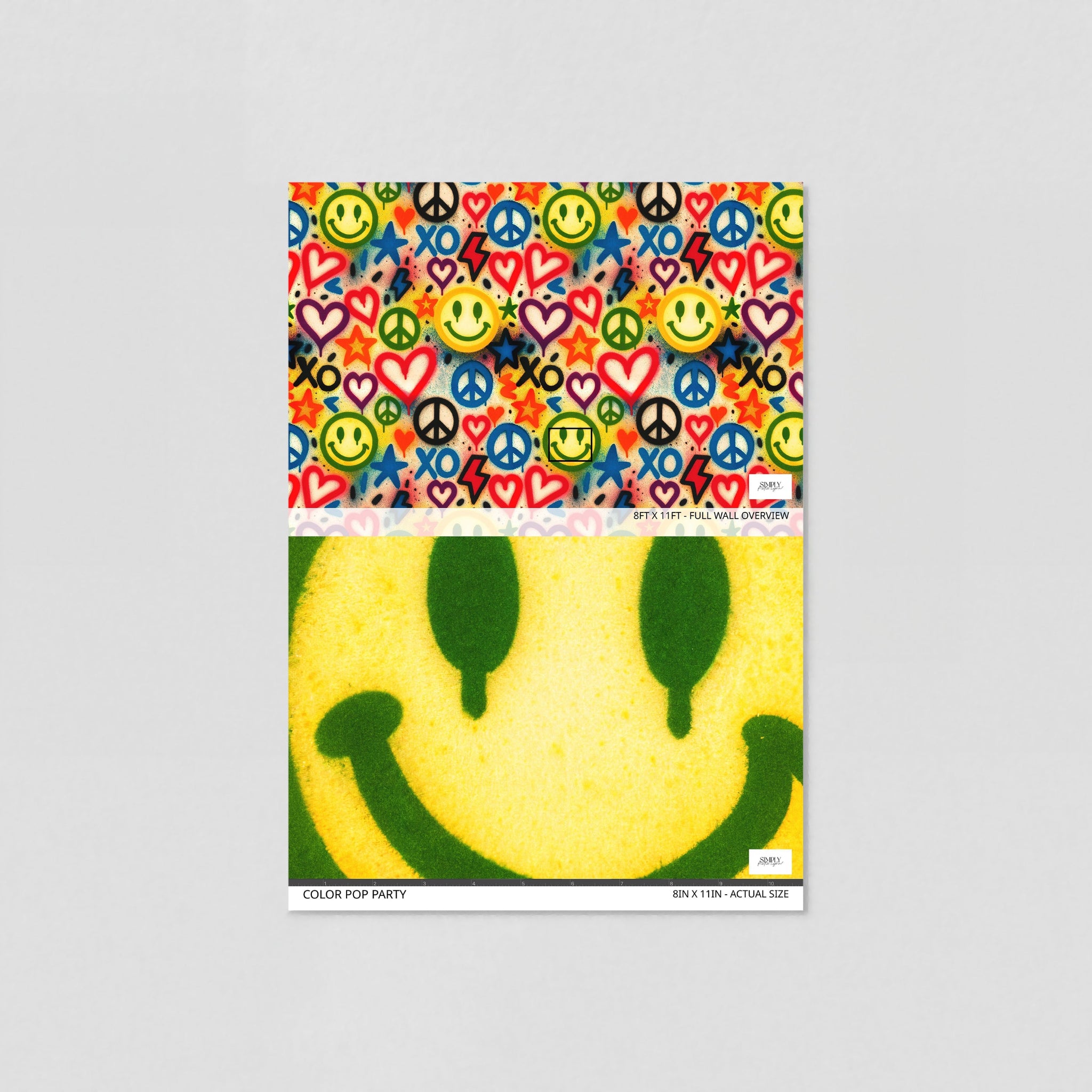 Color Pop Party Wallpaper