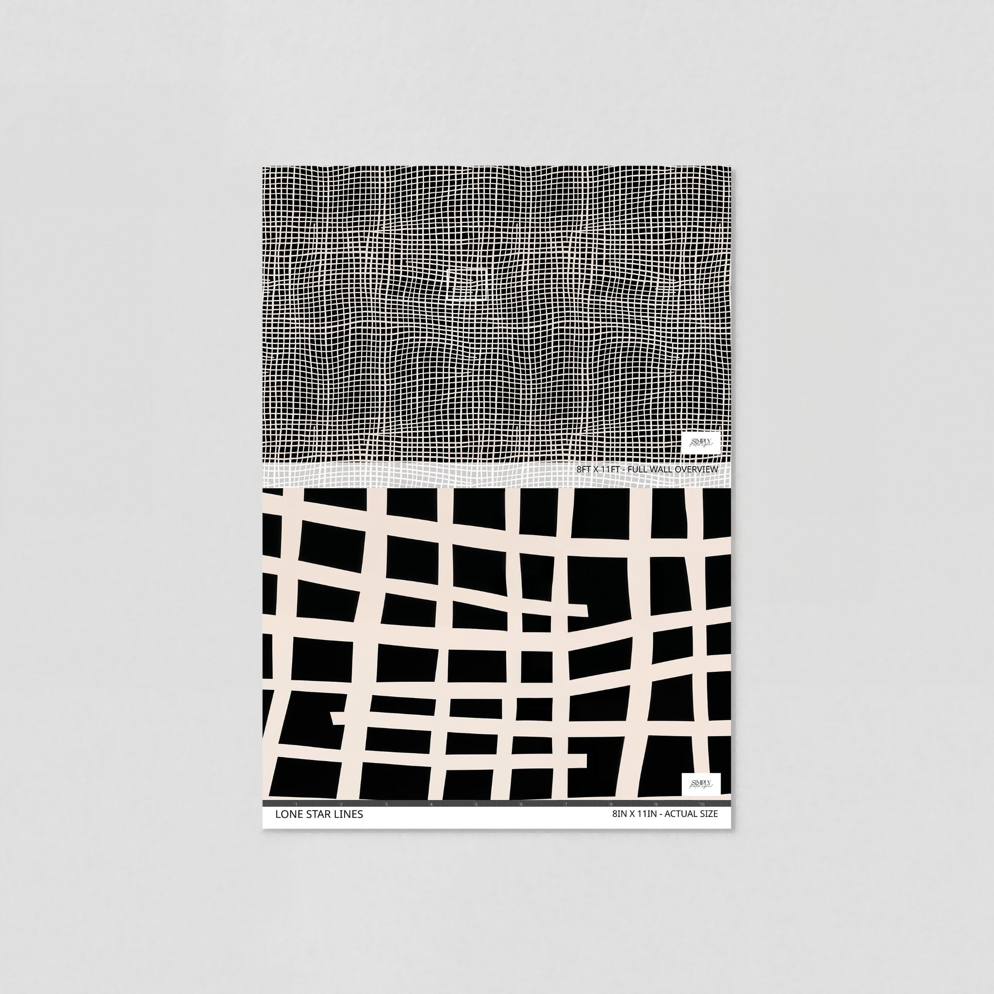 Lone Star Lines Wallpaper