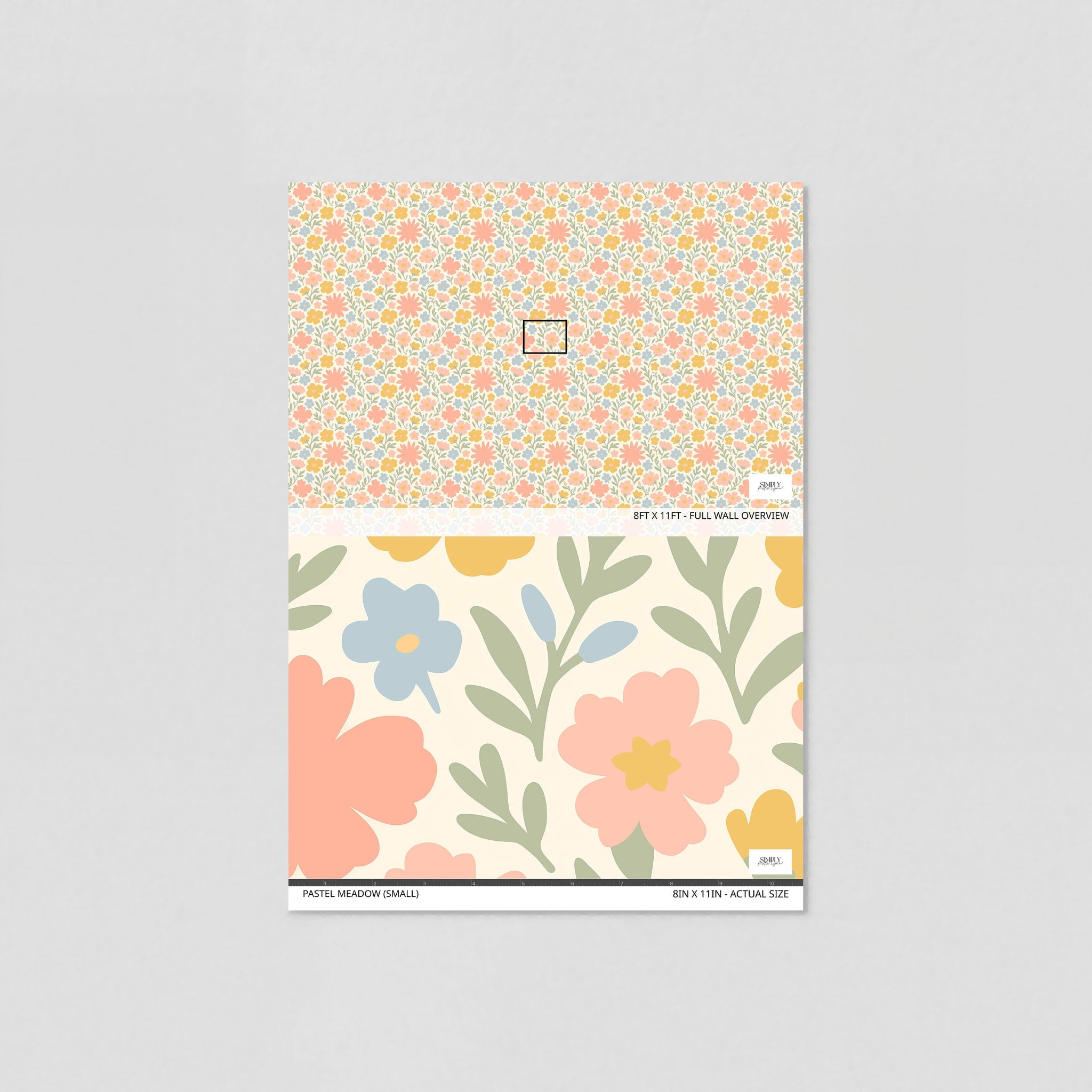 Pastel Meadow (Small) Wallpaper