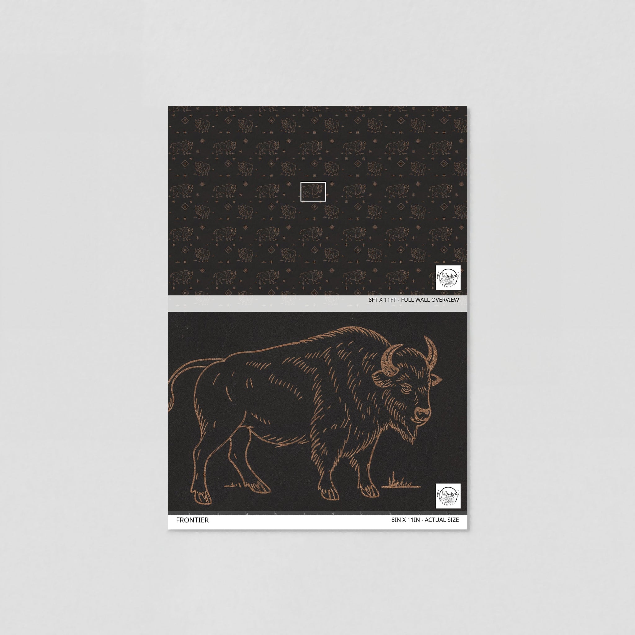Frontier Wallpaper - 8 FT H X 11 FT W LUXE