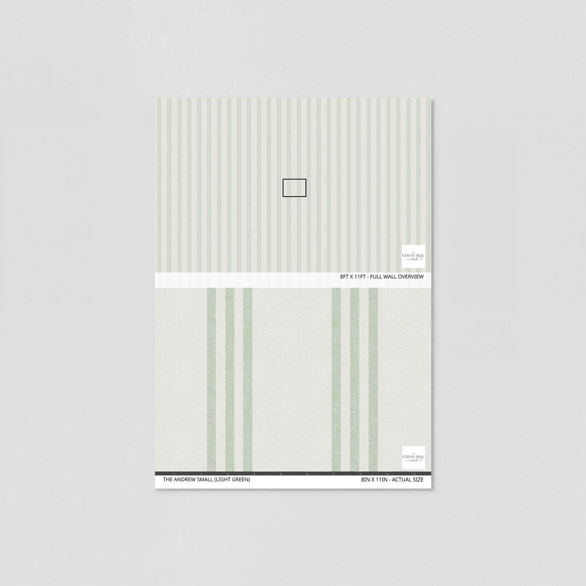 The Andrew Small (Light Green) Wallpaper