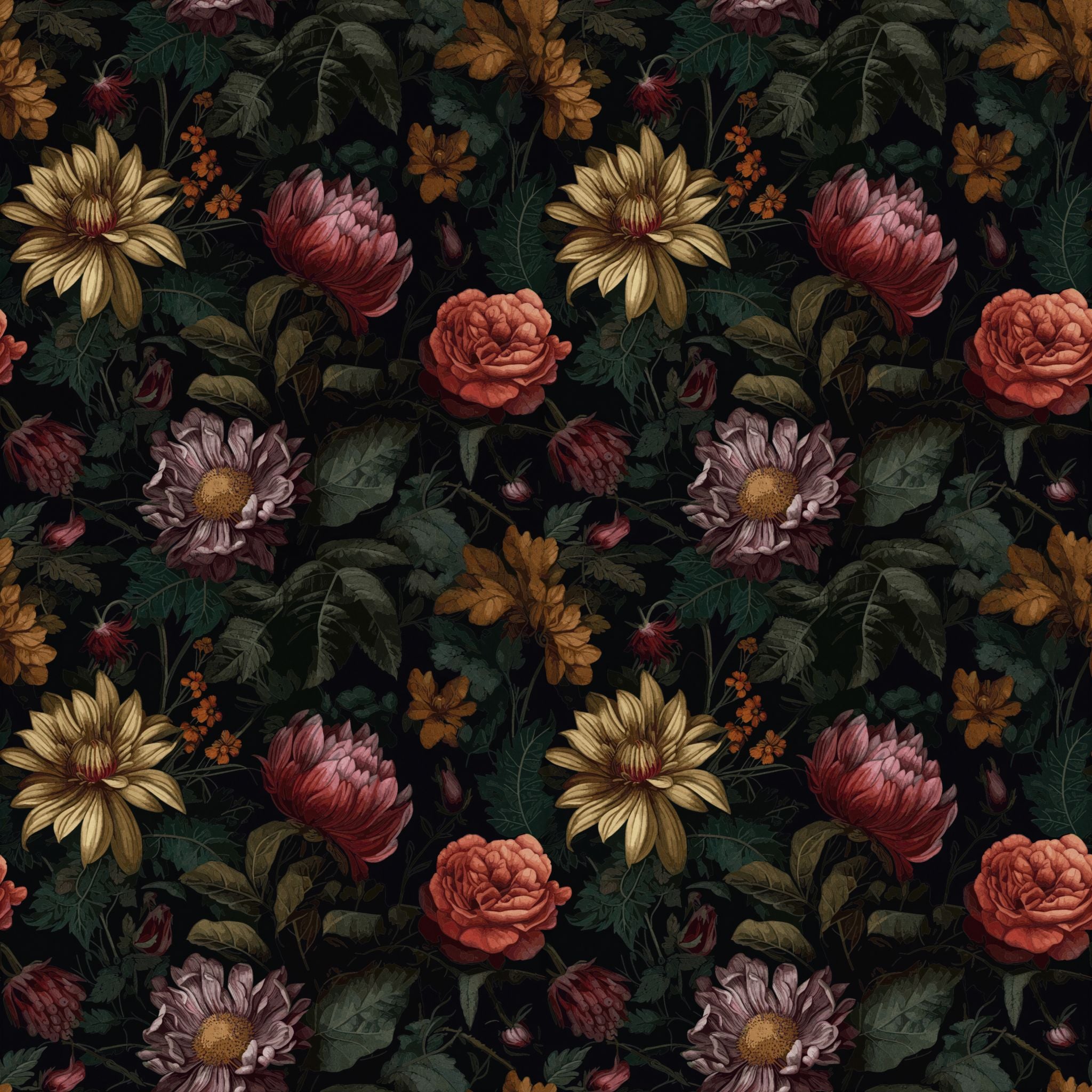 Nanny's Garden Wallpaper