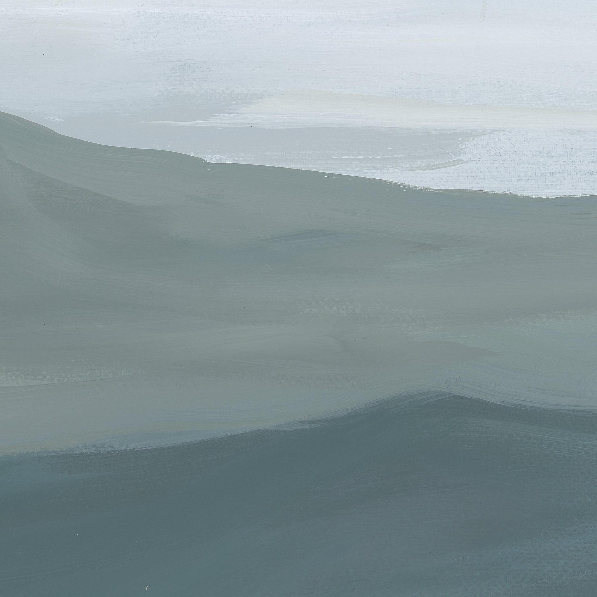 On the Horizon Wallpaper by The David Brazier Line in a serene, stylish room setting.