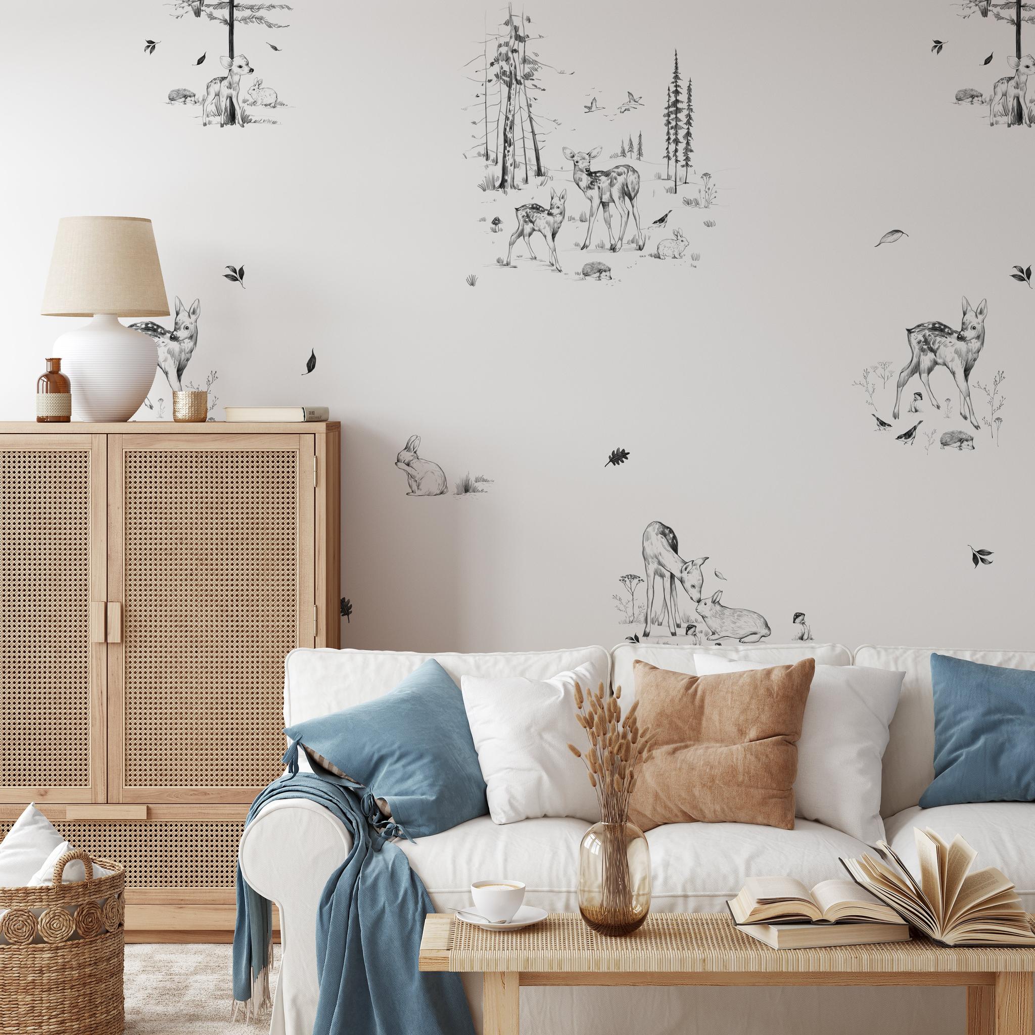 Faline Wallpaper Wallpaper - Wall Blush SM01 from WALL BLUSH