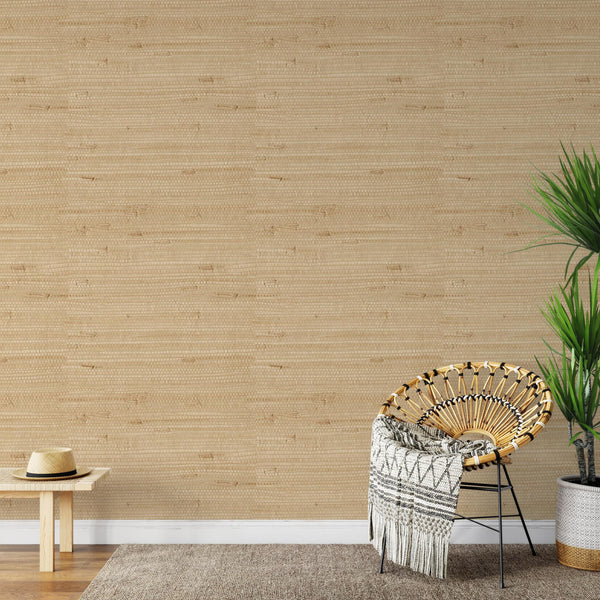 Ida - Grass Cloth Wallpaper– WALL BLUSH