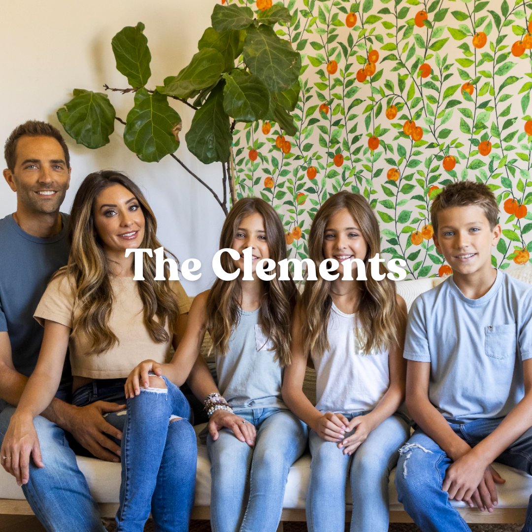 Clements's The Clements Crew Wallpaper | Wall Blush