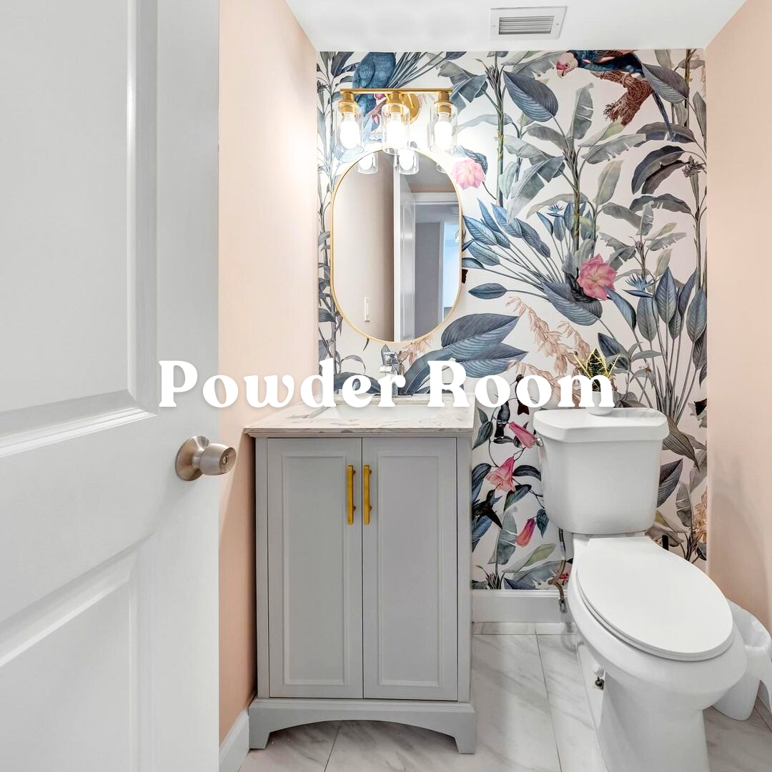 Powder Room Wallpaper