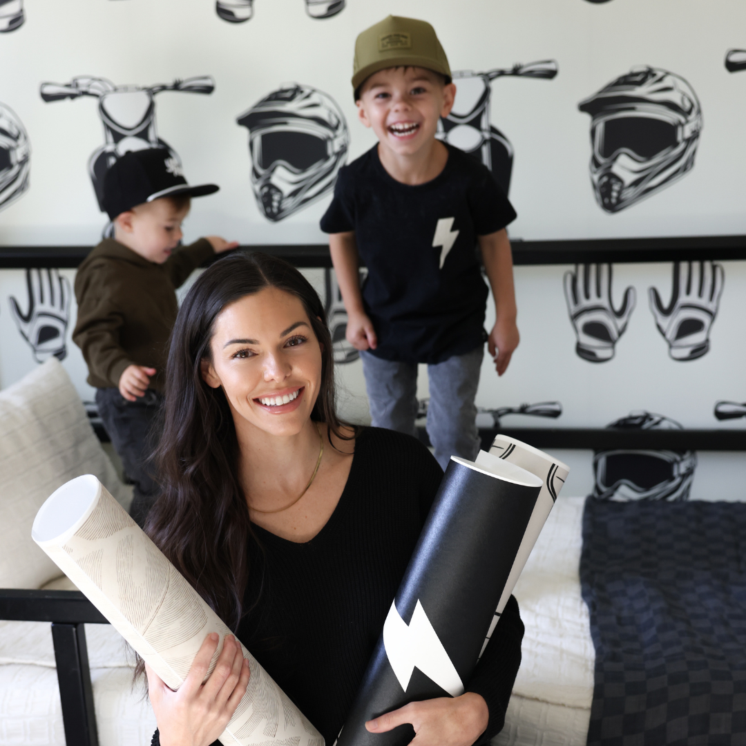 Singer Line Young Young & Rad Wallpaper — Wall Blush Artist Collab