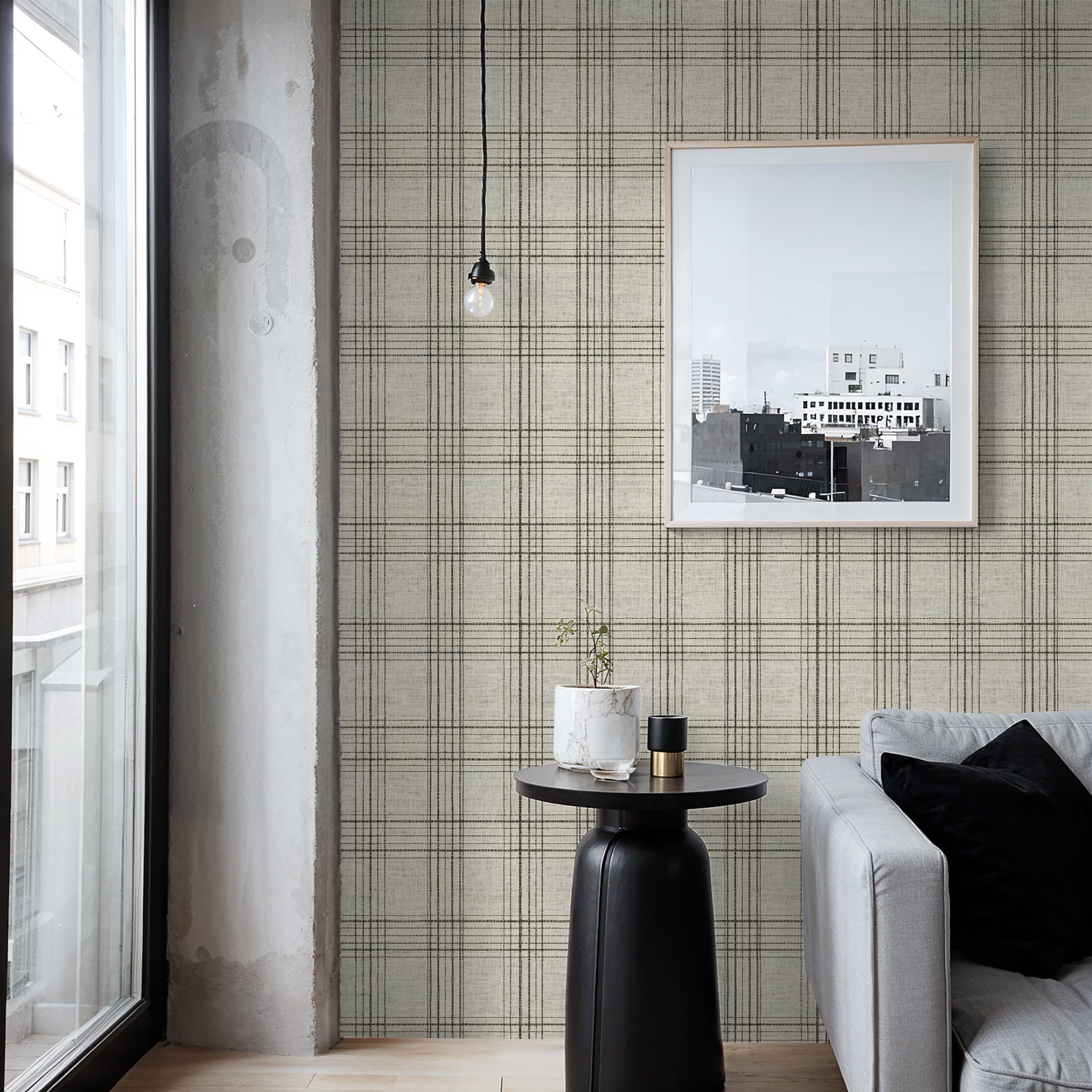 Marseille Wallpaper - 6 FT H X 11 FT W Peel and Stick