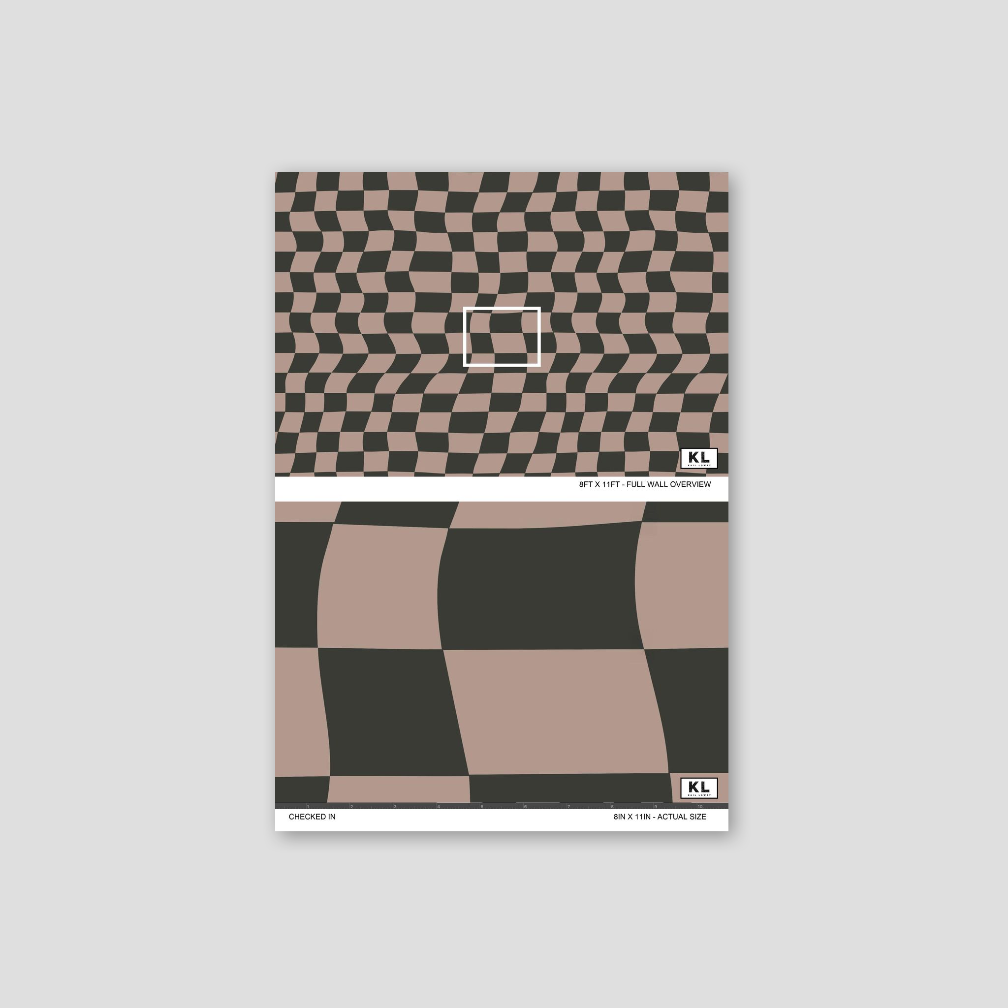 Checked In Wallpaper