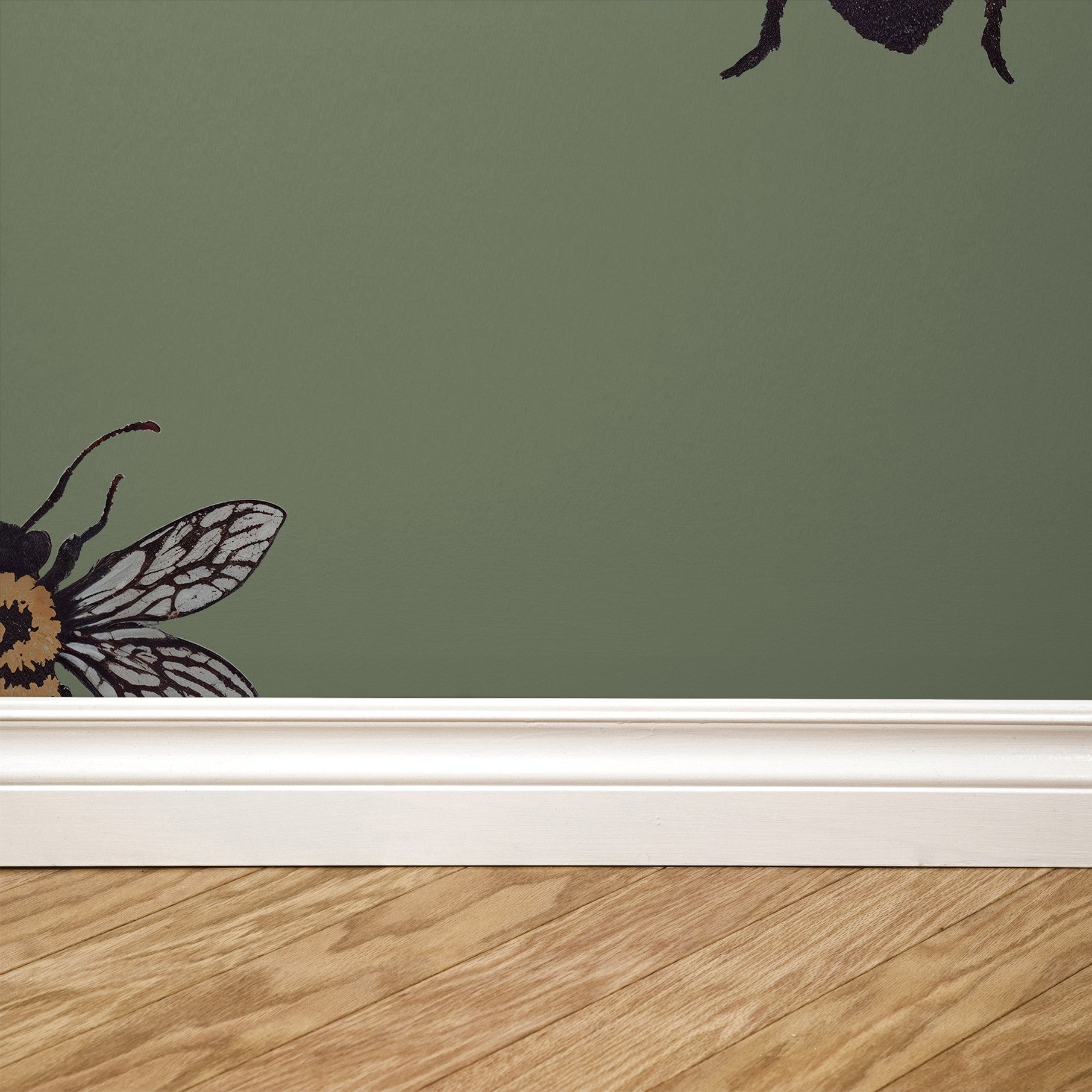 Life of Bees (Green) Wallpaper