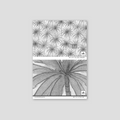 Sample of Palm Reverie (Black) Wallpaper