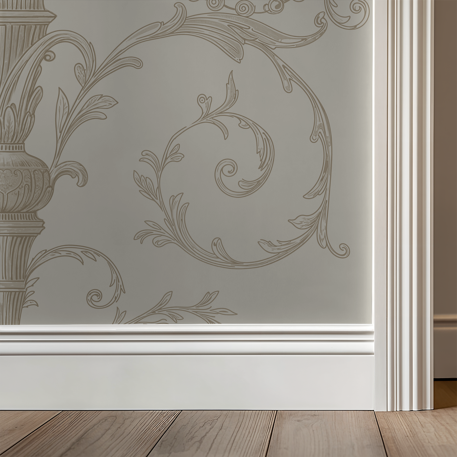 Faded Fleur Wallpaper