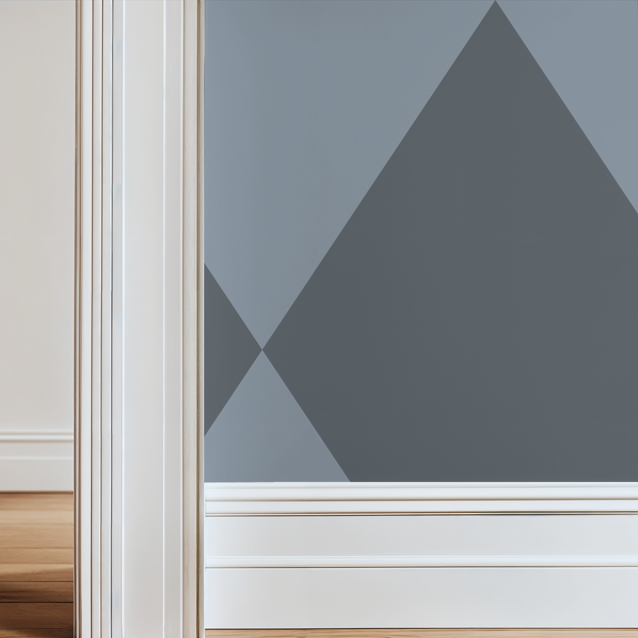 Harlequin (Dusty Blue) Wallpaper