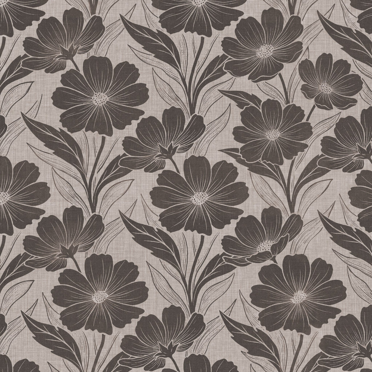 Mocha Meadow Wallpaper