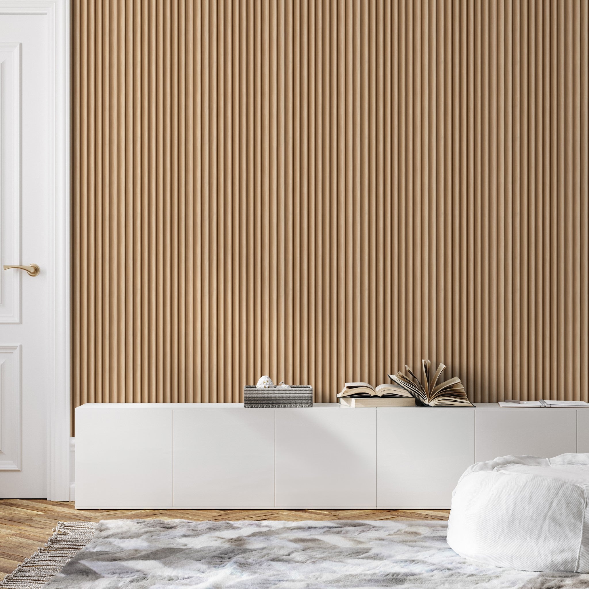 Timber Wallpaper - 10 FT H X 15 FT W Luxe Peel and Stick