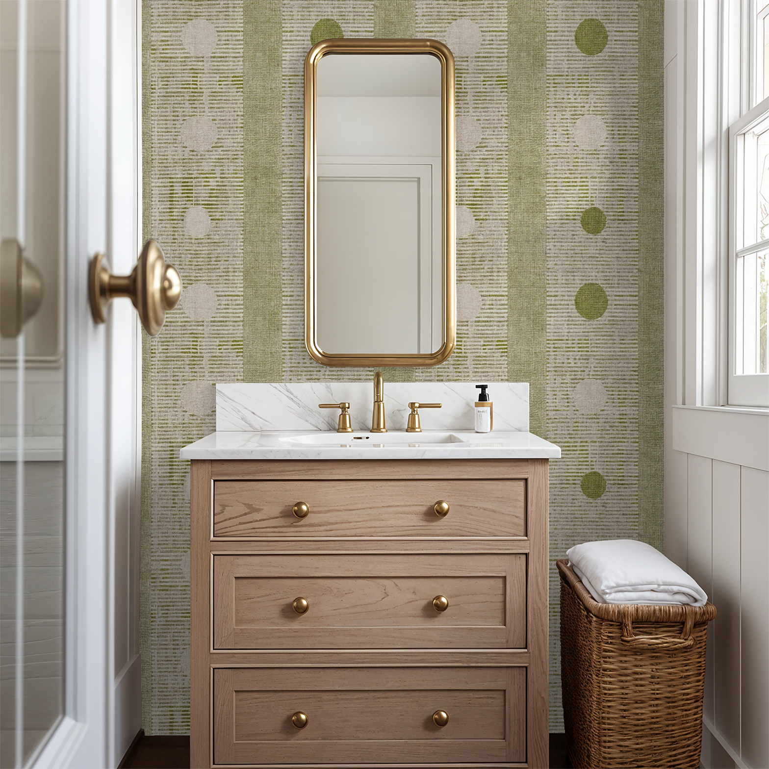 Belair Wallpaper - 8 FT H X 10 FT W Luxe Peel and Stick