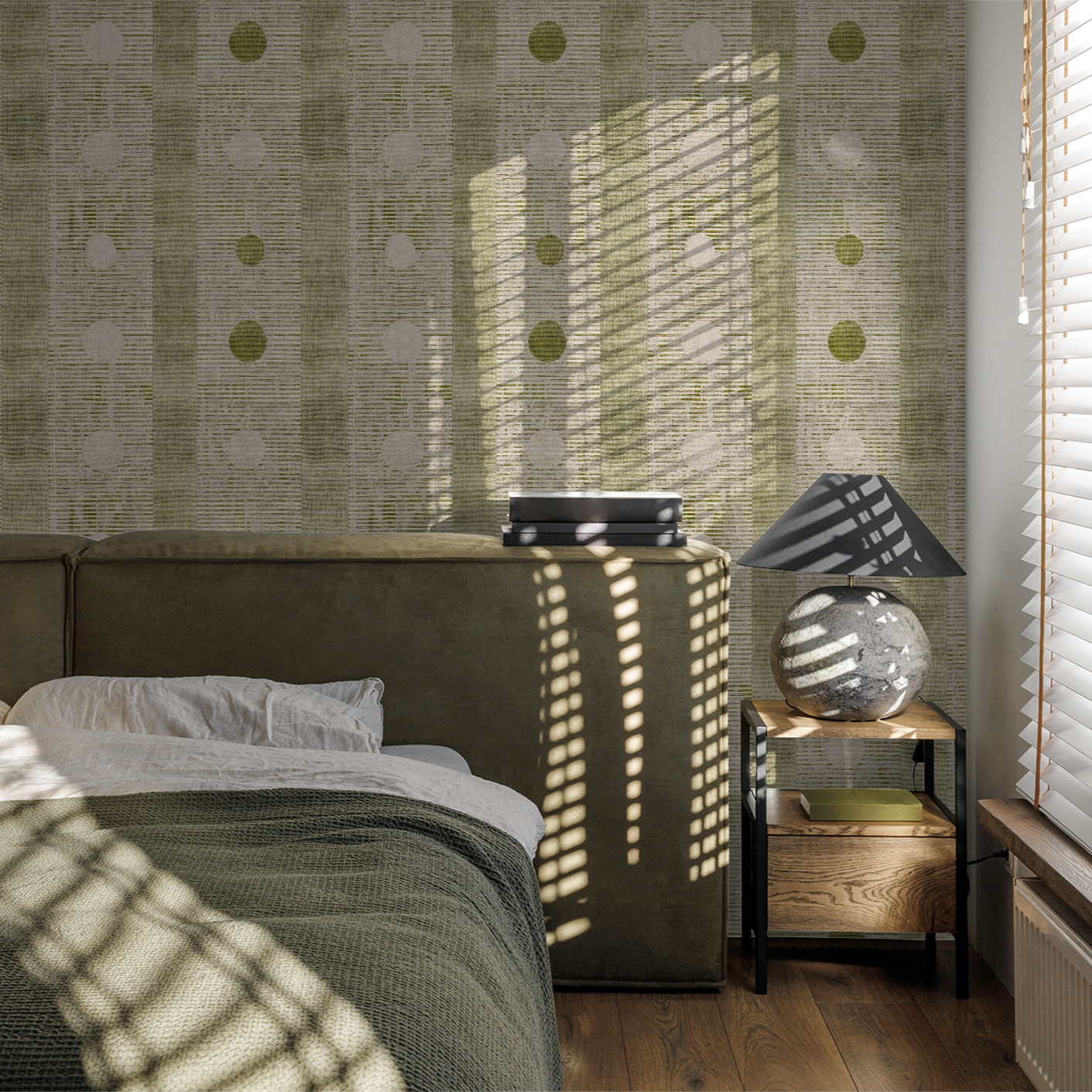 Belair Wallpaper - 8 FT H X 10 FT W Luxe Peel and Stick