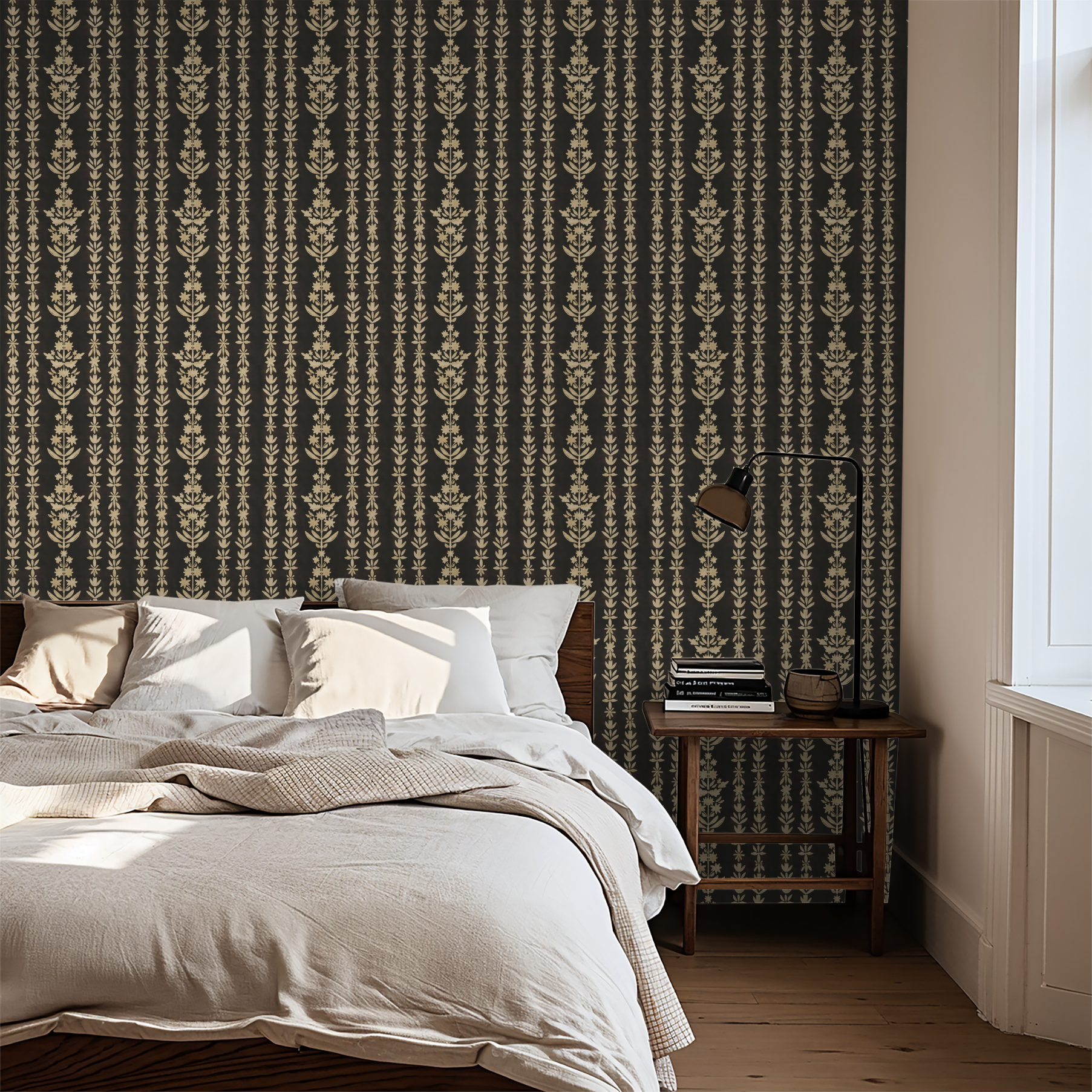 Boho Blooms Wallpaper