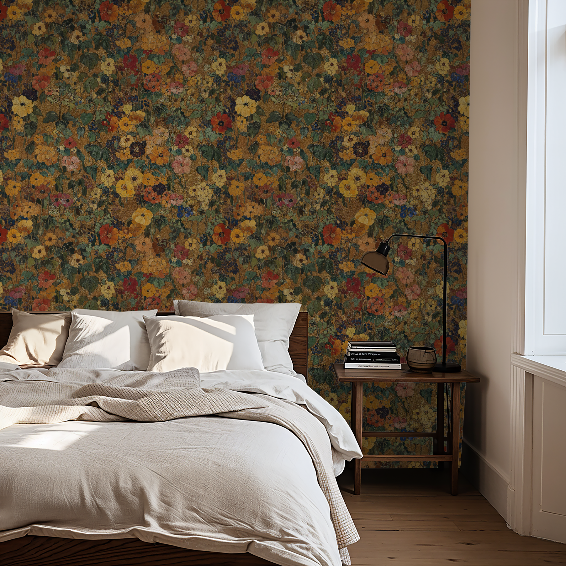 Millie Wallpaper - 10 FT H X 8 FT W Traditional