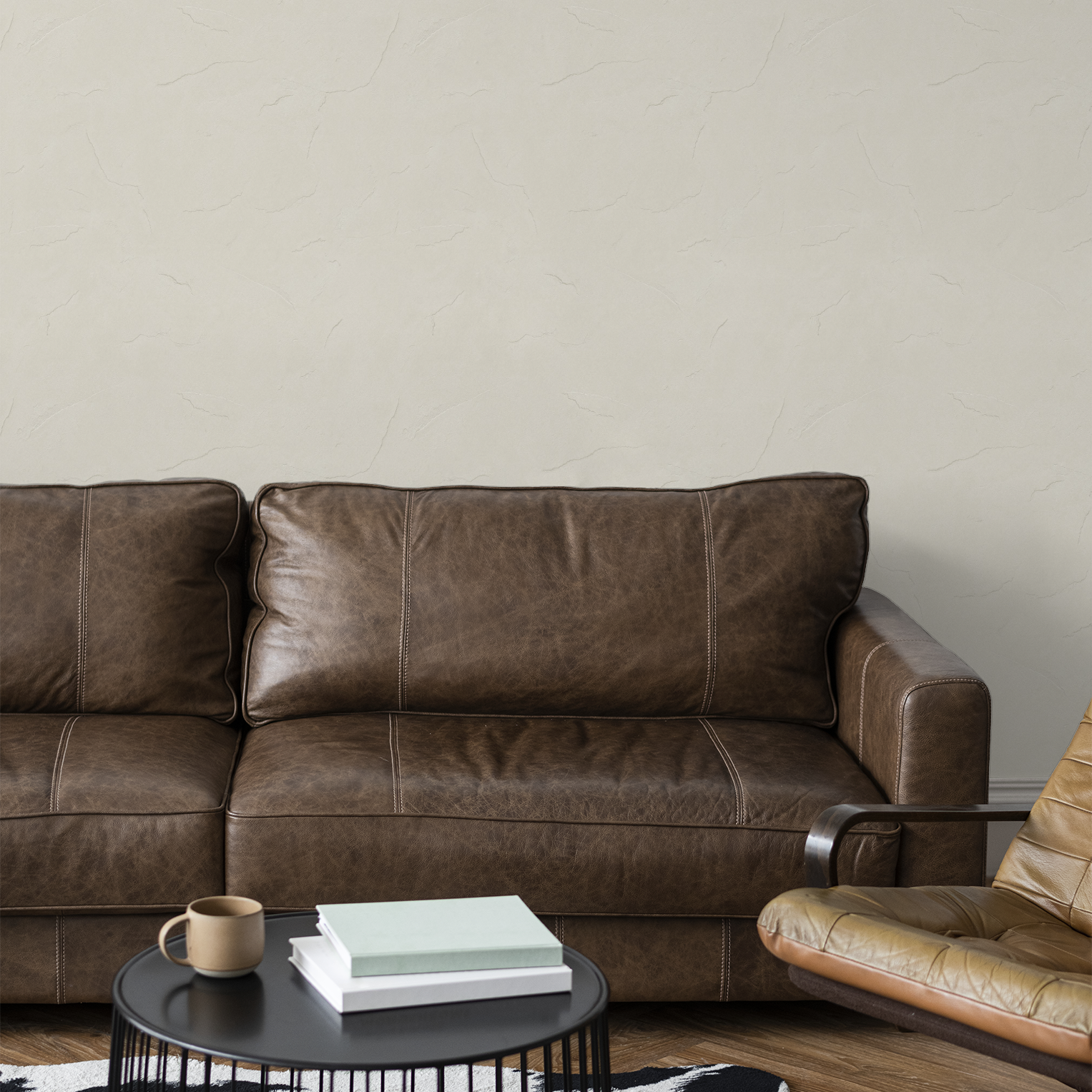 Plaster (Cream) Wallpaper