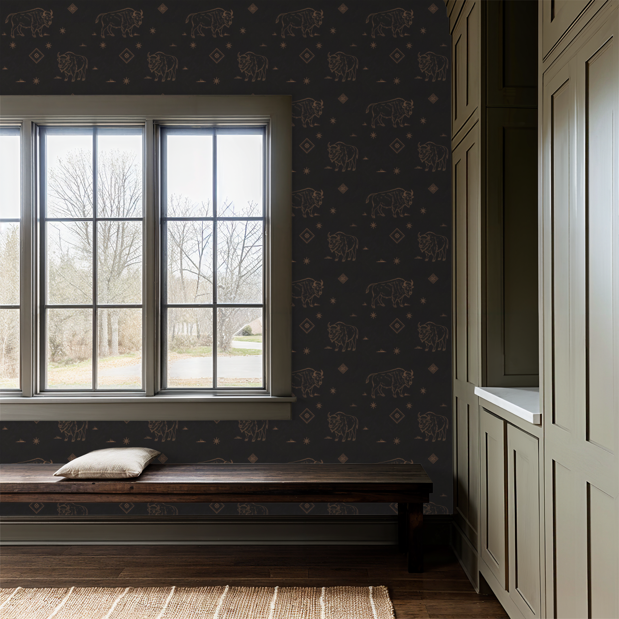 Frontier Wallpaper - 8 FT H X 11 FT W LUXE
