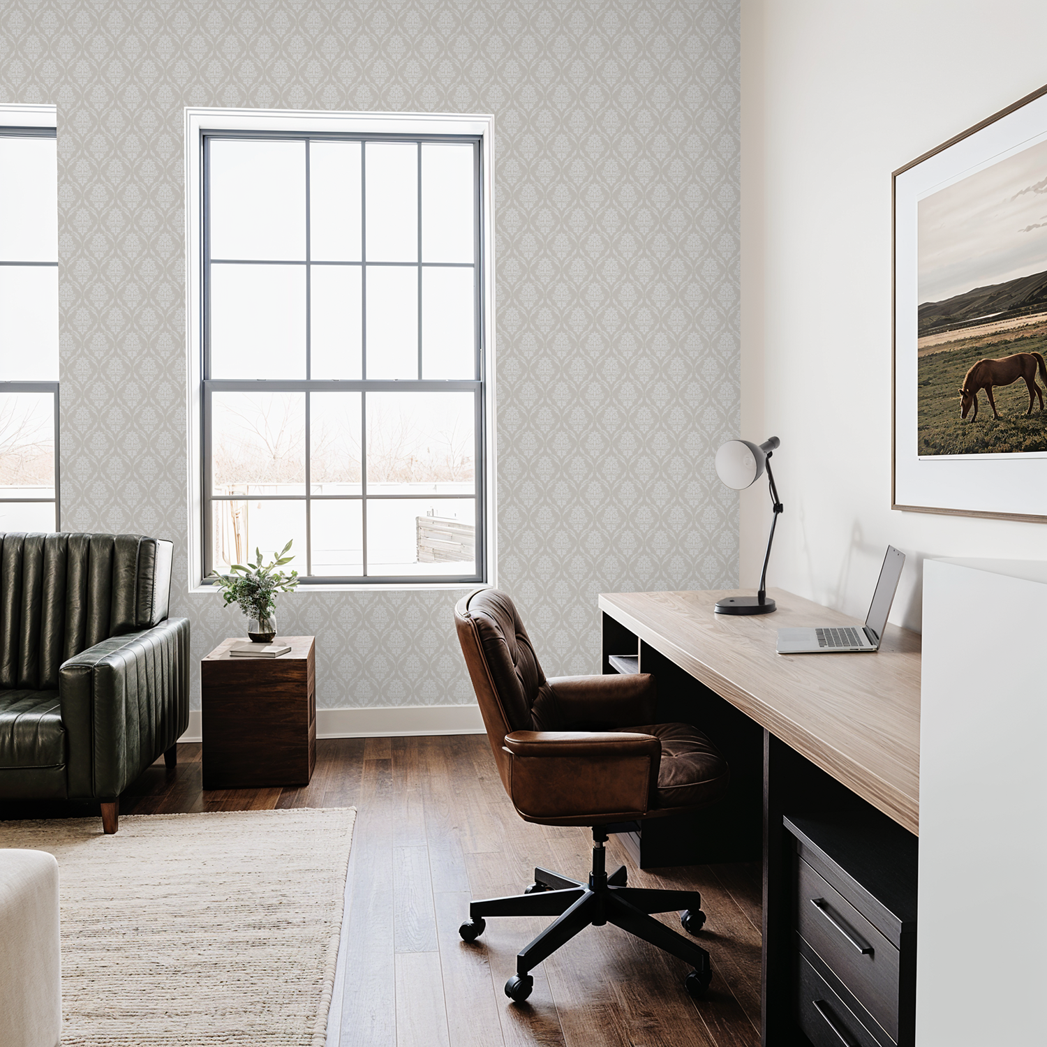 Farmhouse Revival (Cream) Wallpaper