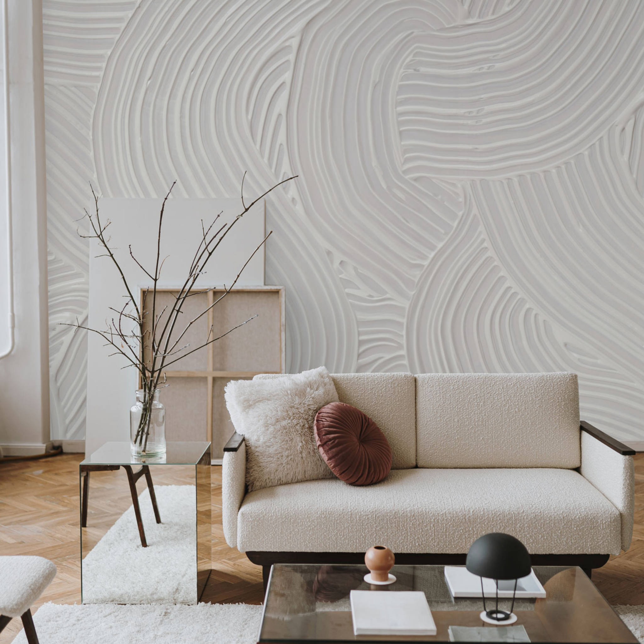 Ariella Wallpaper - 12 FT H X 23 FT W Traditional