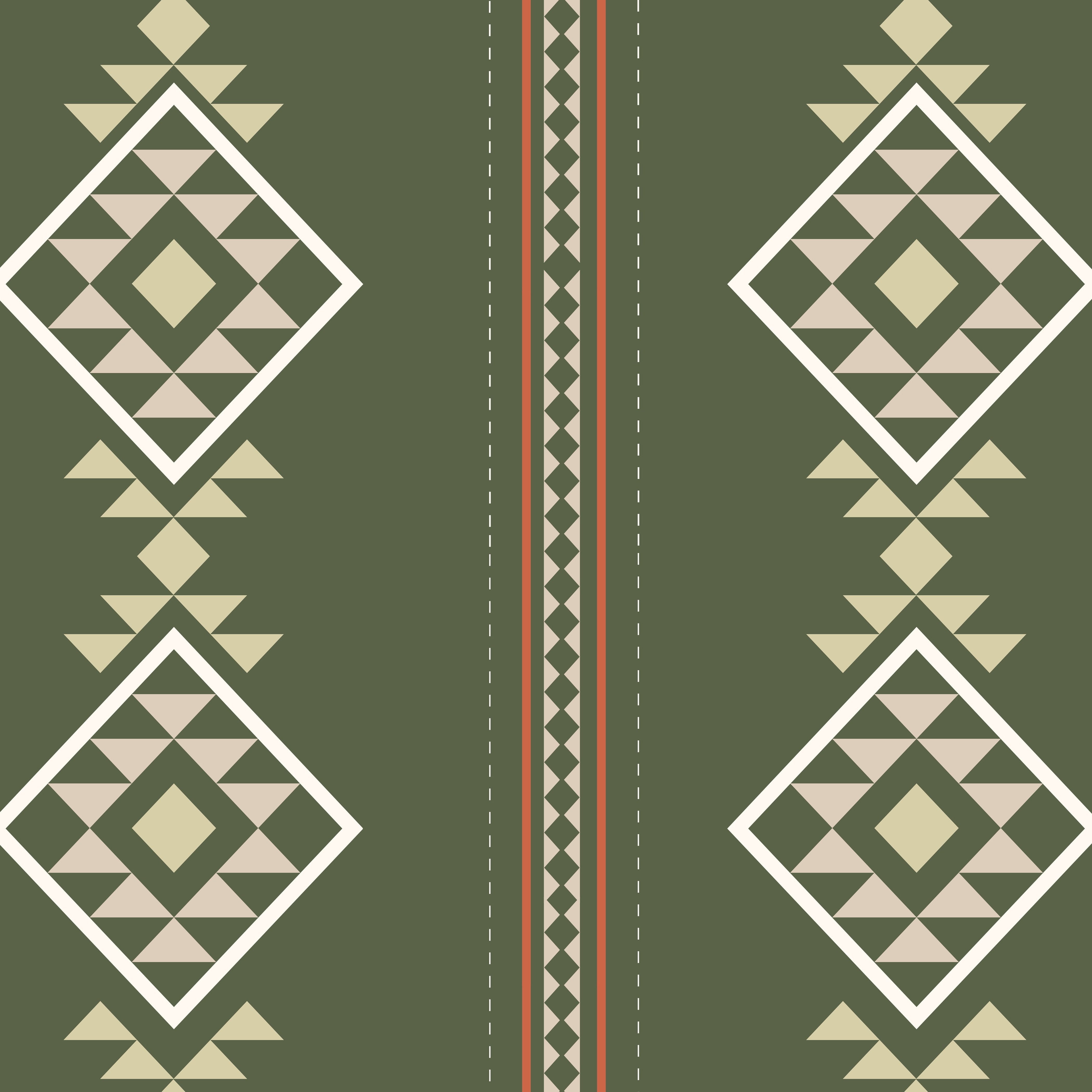 Baize Willow Medium (Green) Wallpaper