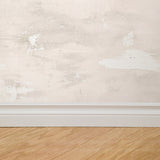 "Luna Wallpaper by Wall Blush with textured design in a modern living room setting, emphasizing stylish wall decor."