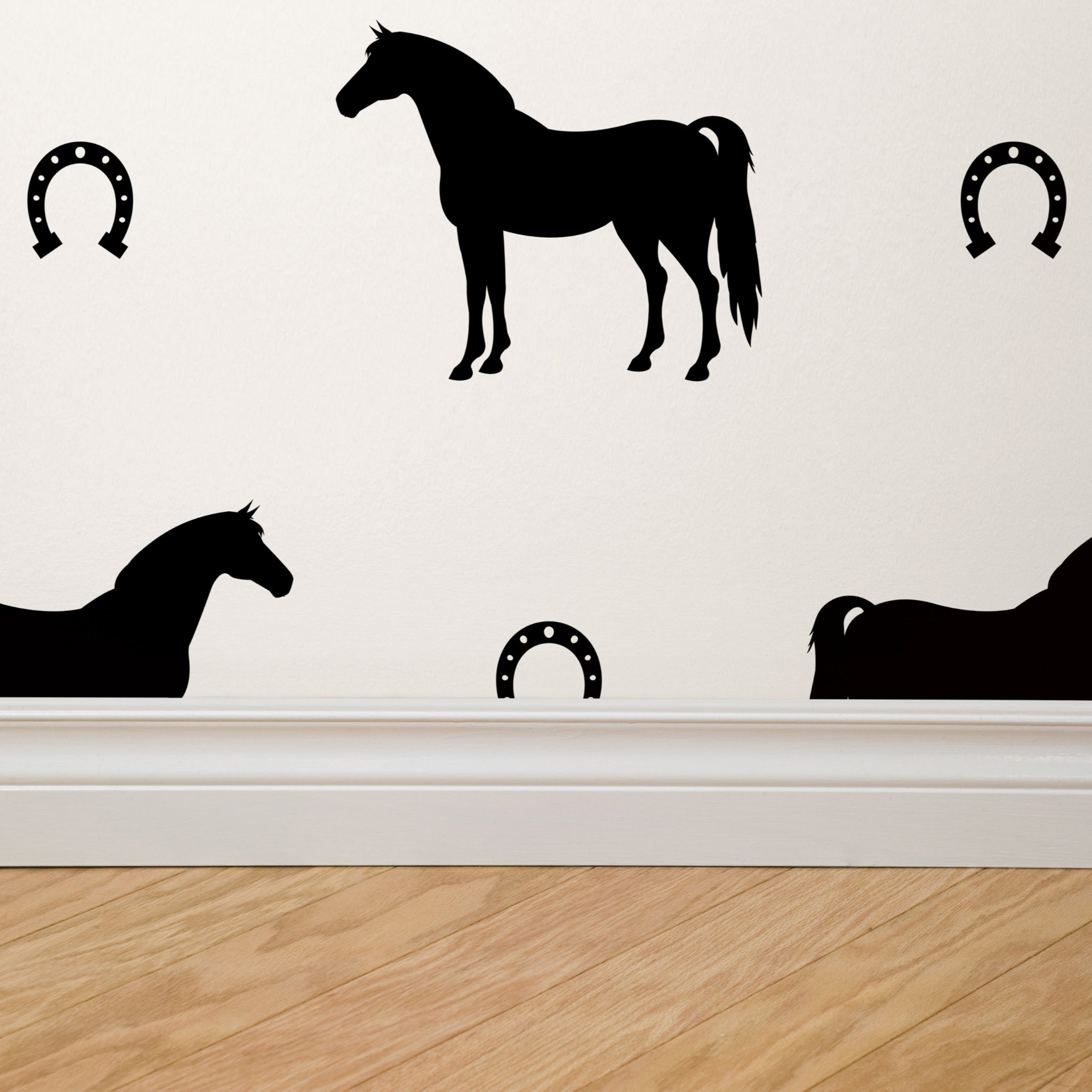 Holy Hooves (White) Wallpaper