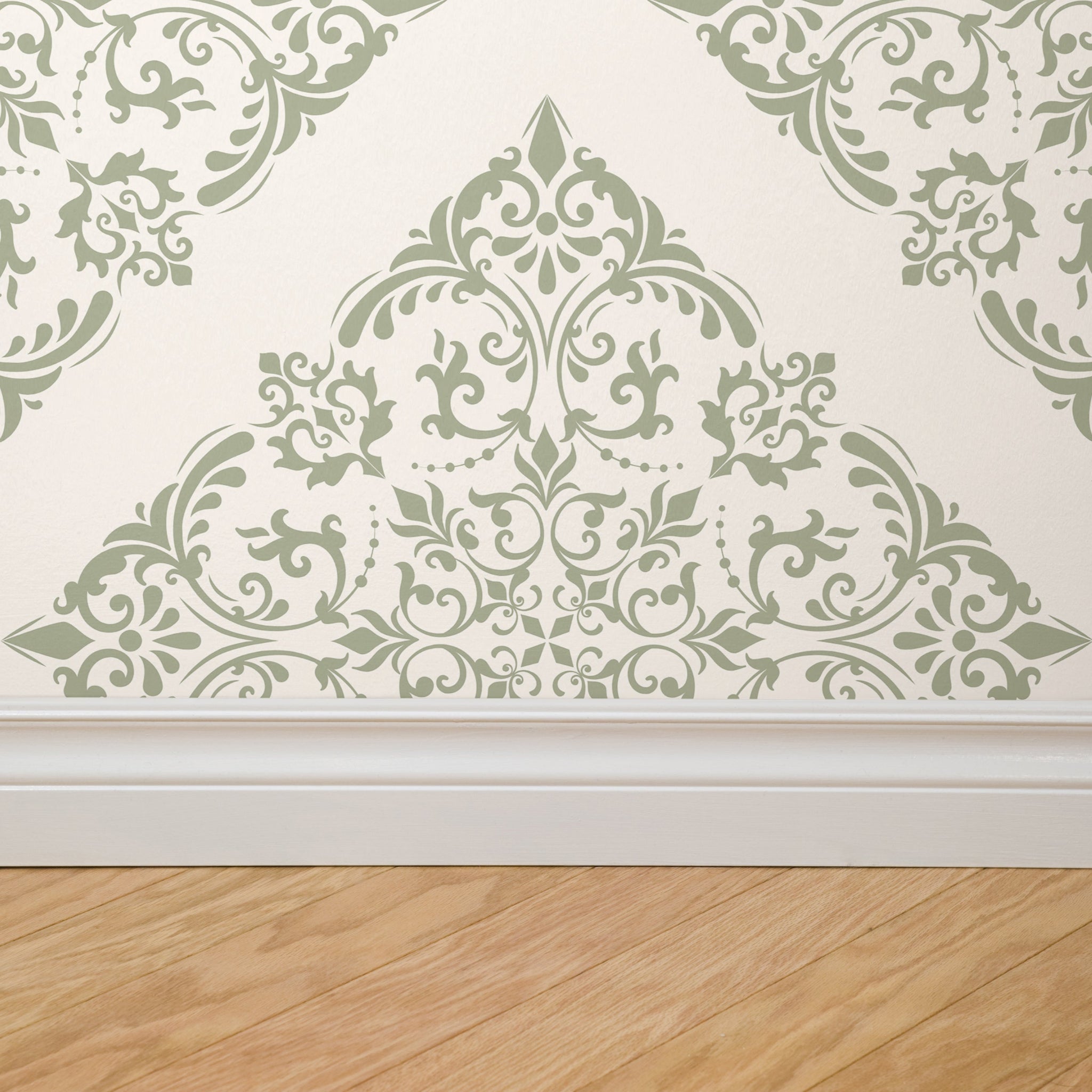Thrifted Meadow (Sage) Wallpaper