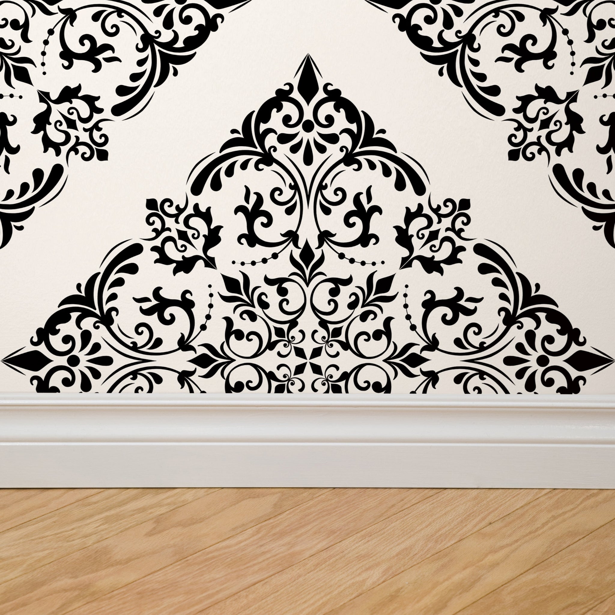 Thrifted Meadow (White) Wallpaper