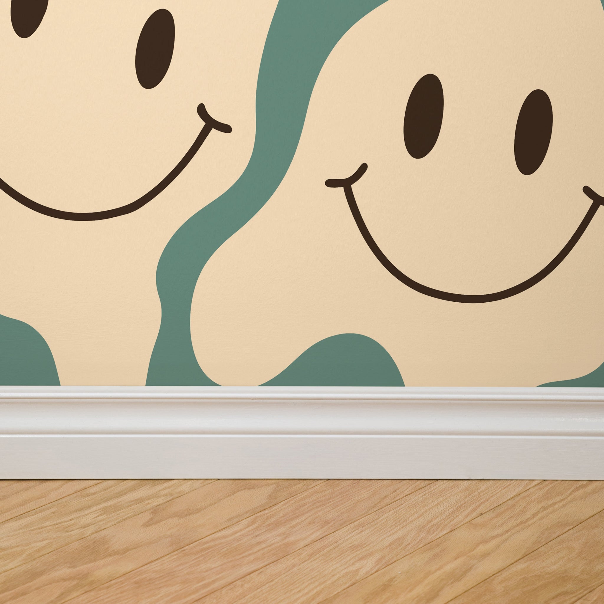 Melting Smiley Wallpaper