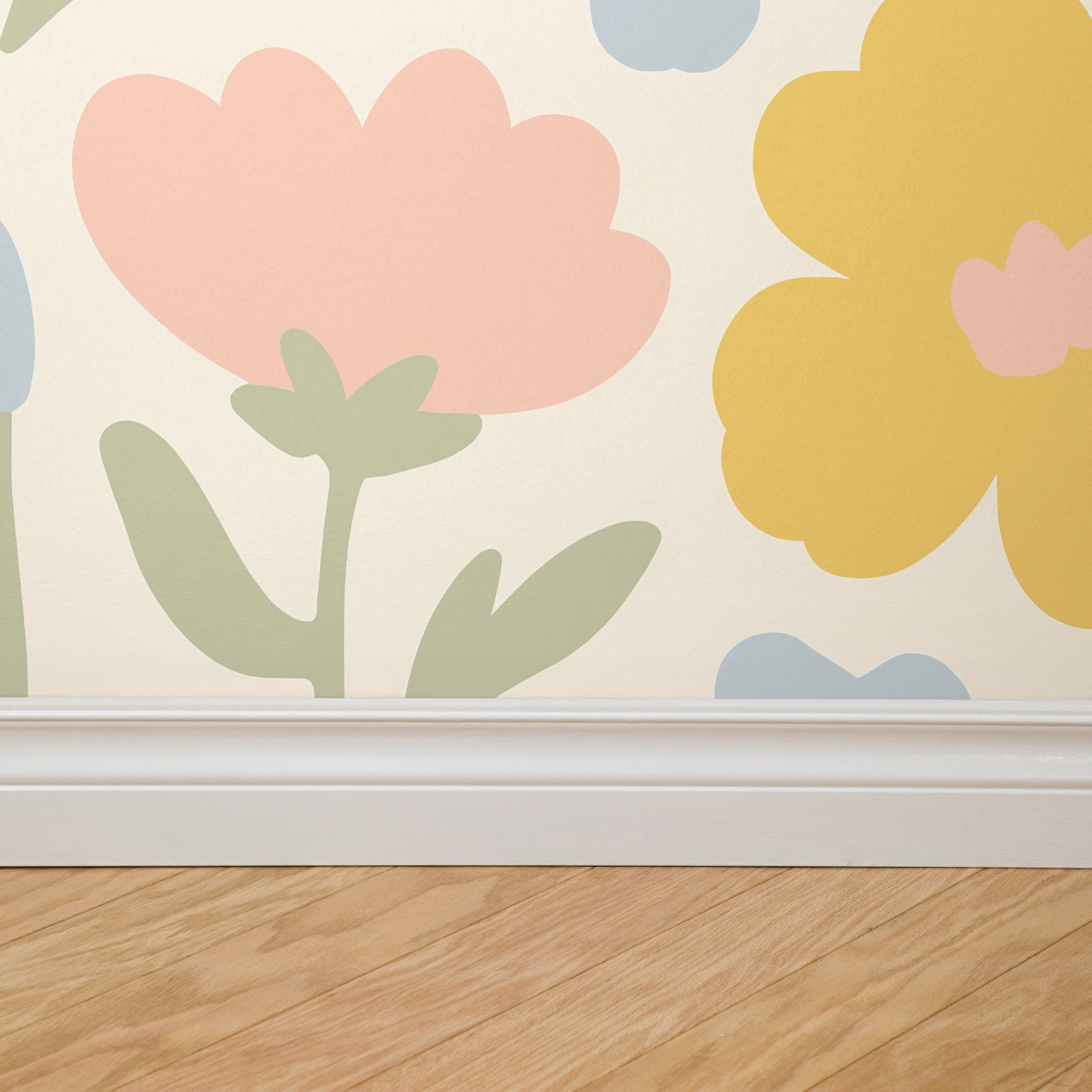 Pastel Meadow (Large) Wallpaper