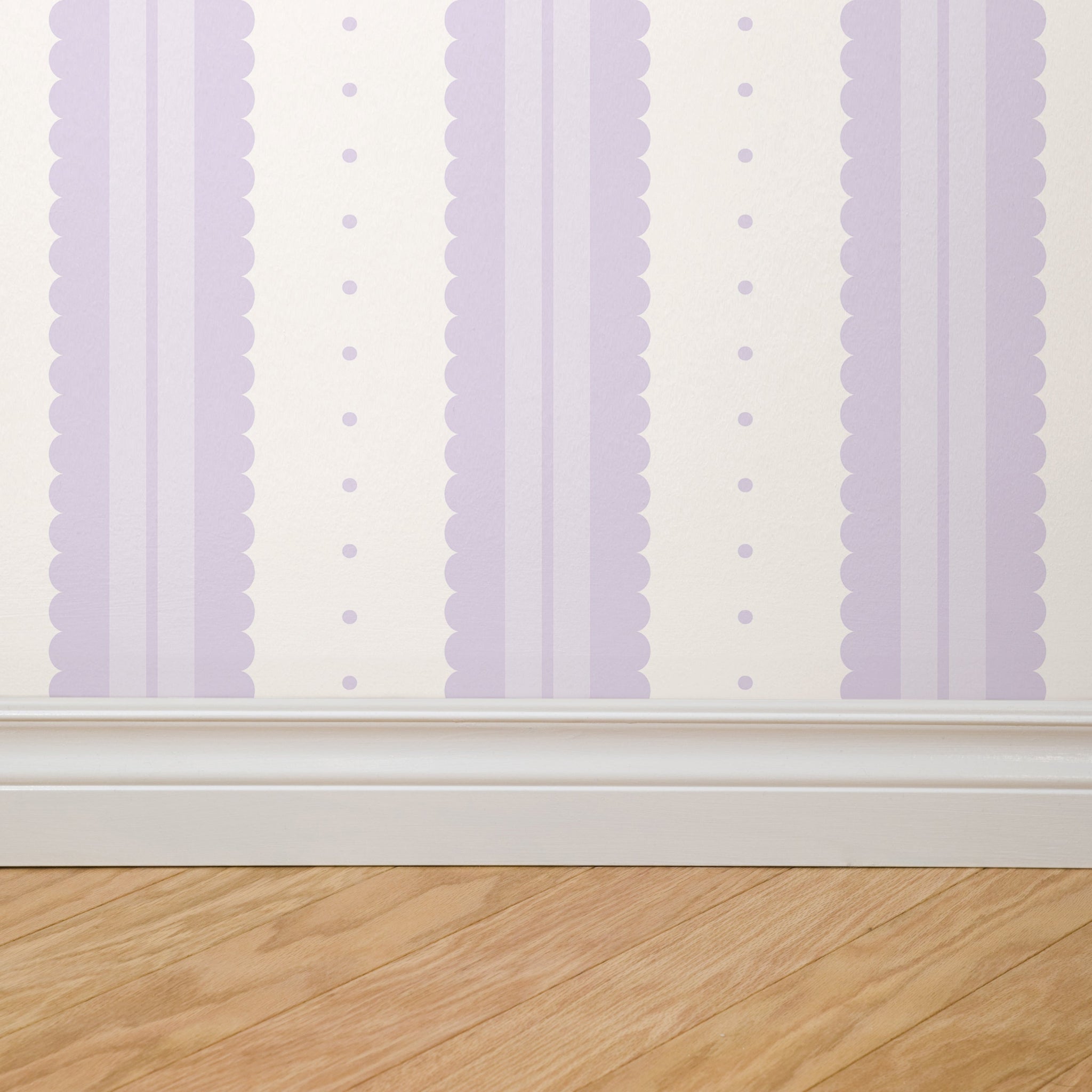 Petal Soft Scallops (Purple) Wallpaper