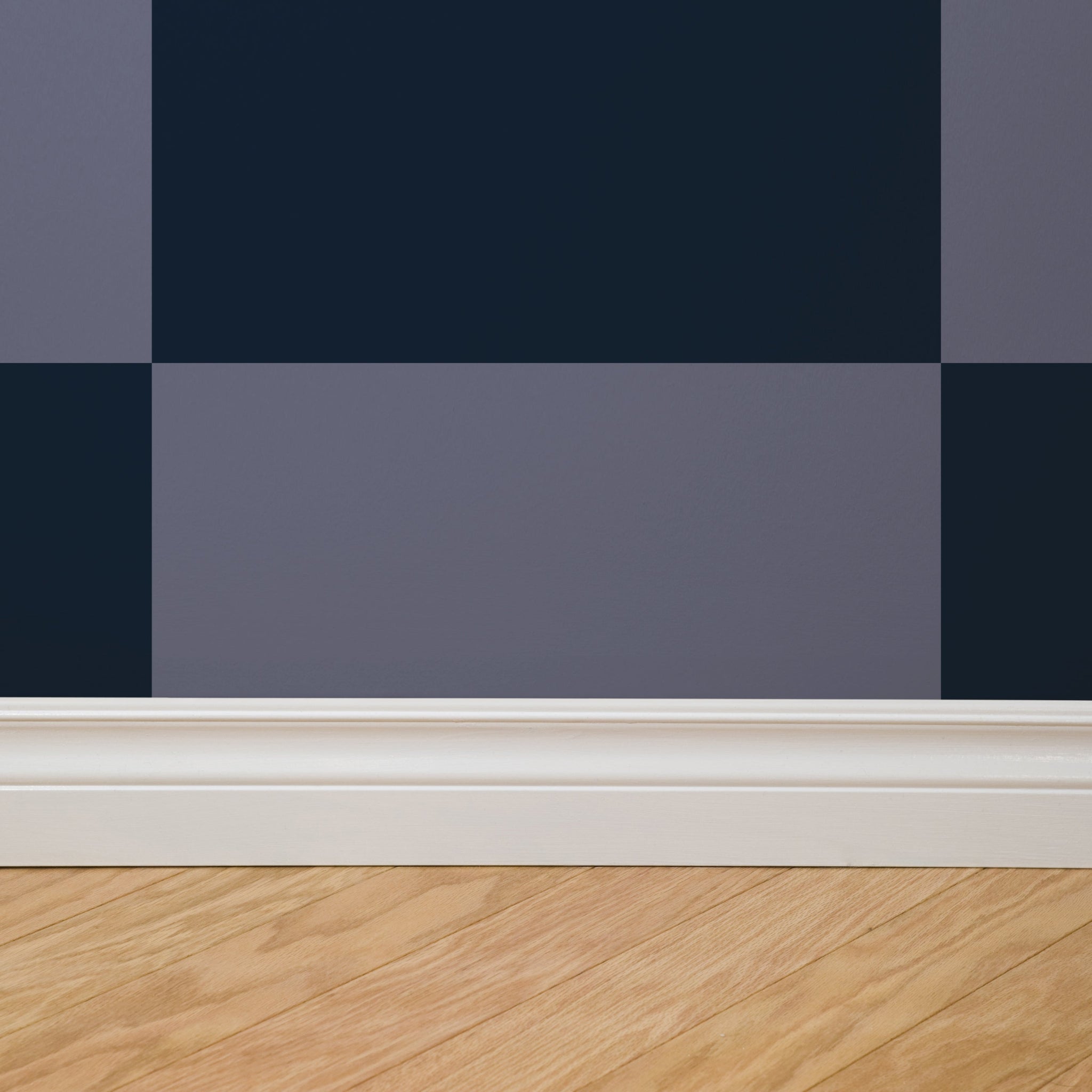 Simply Checker (Navy) Wallpaper