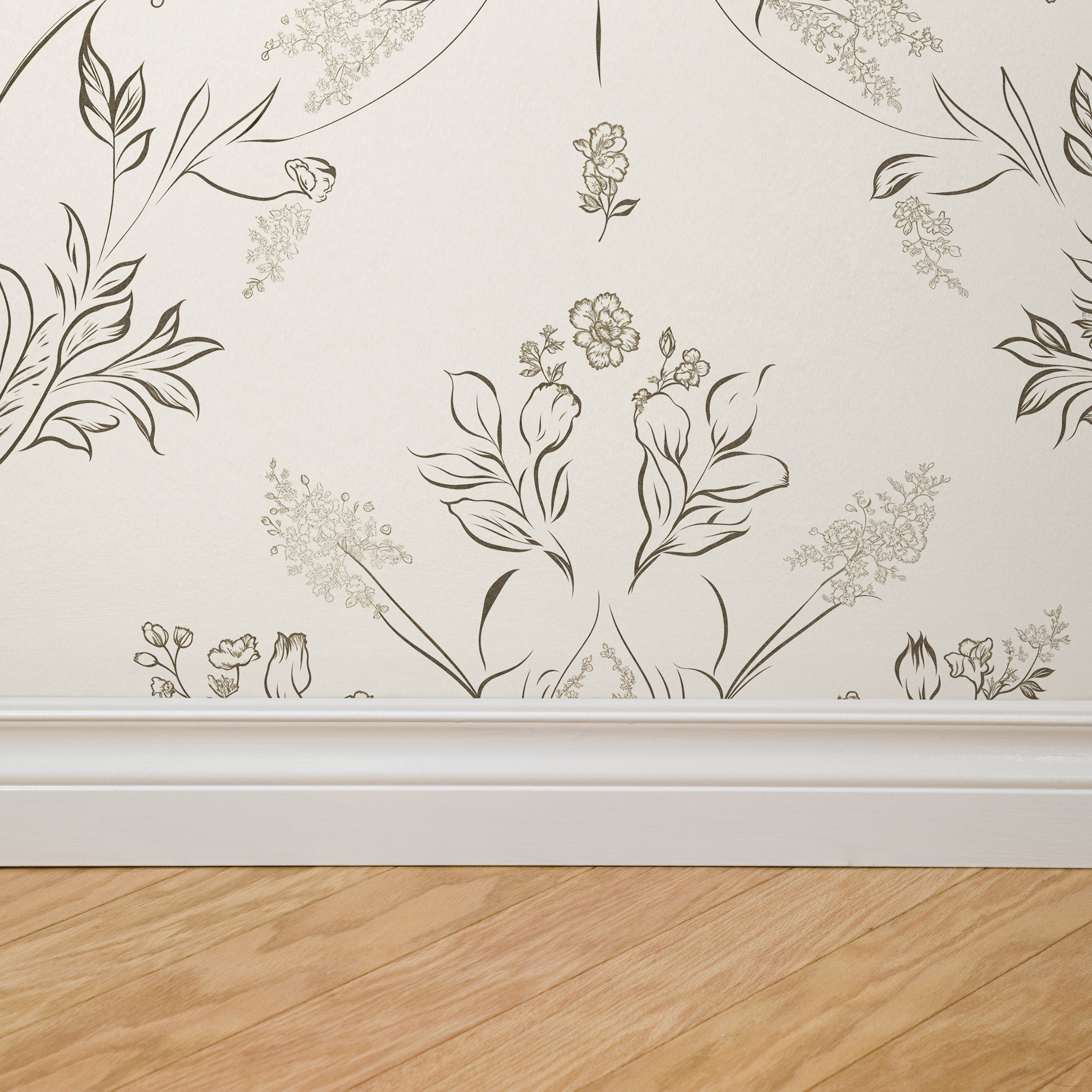 Chateau Chic Wallpaper - 8 FT H X 32 FT W Traditional