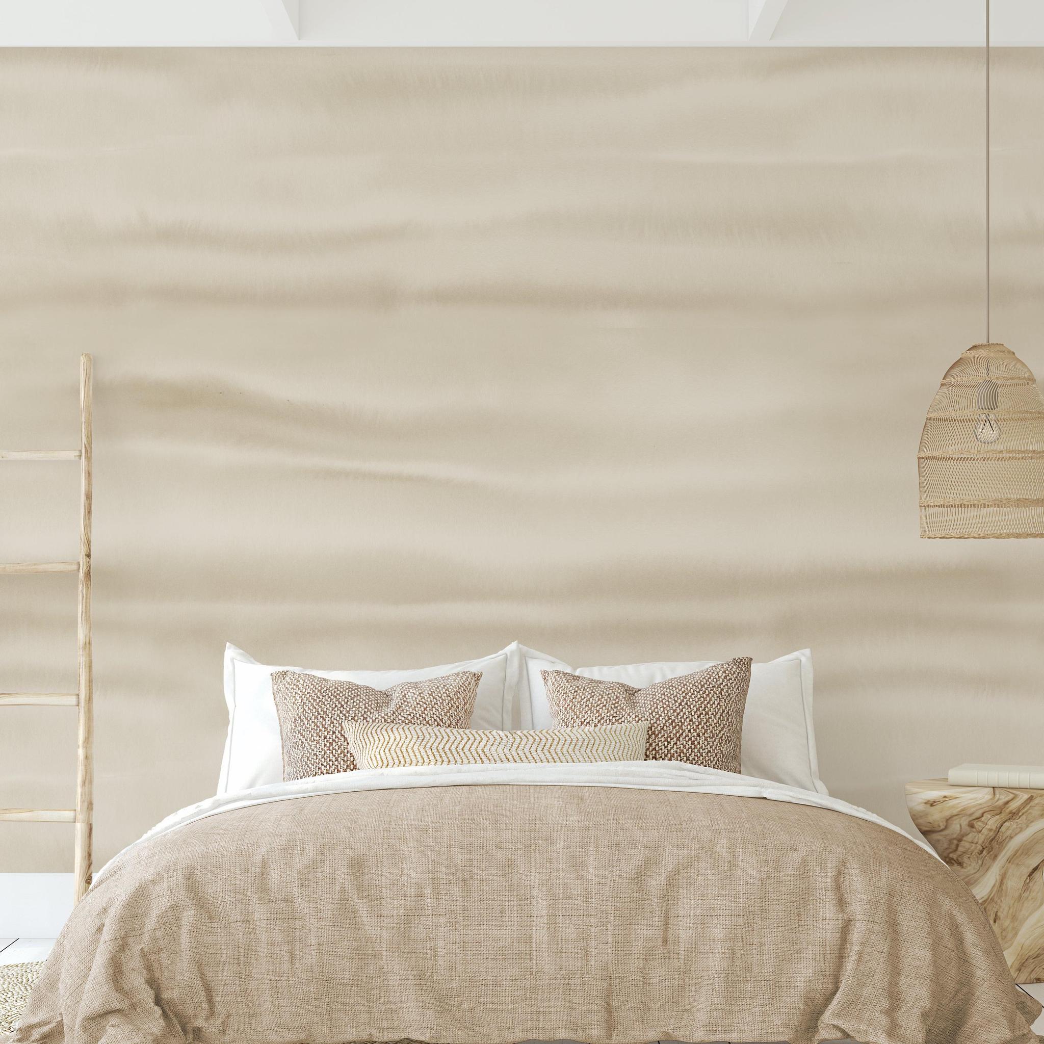Fraya (Oatmeal) Wallpaper - 10 FT H X 58 FT W Traditional