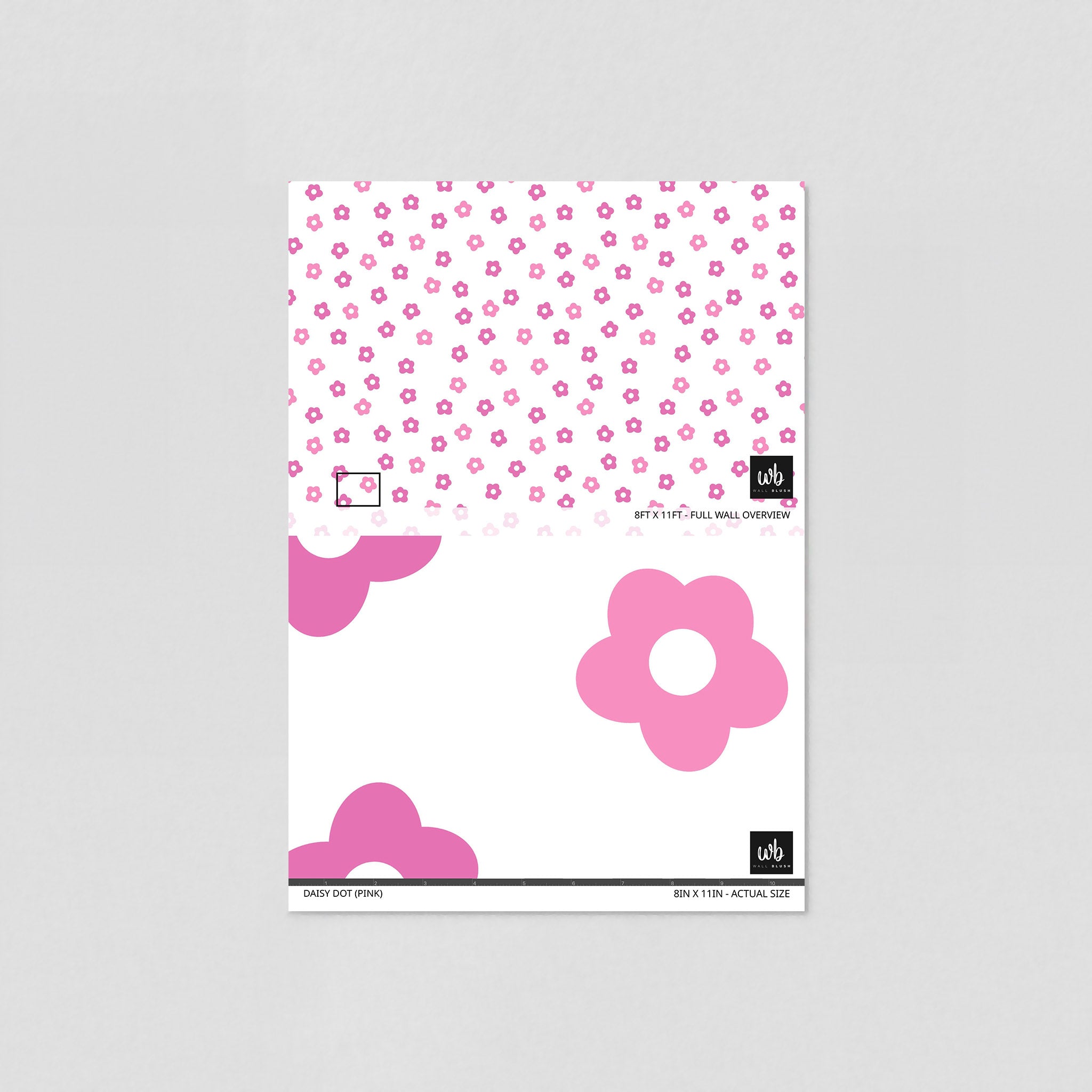 Daisy Dot (Pink) Wallpaper