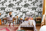 Dino Rush Wallpaper Wallpaper - Wall Blush from WALL BLUSH