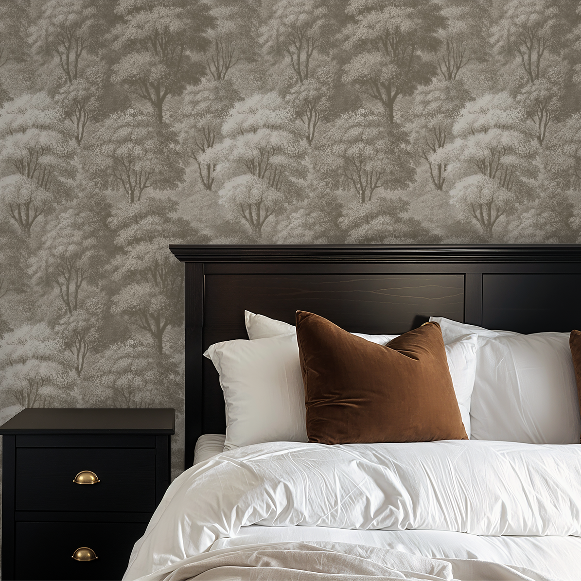 Elmira (Gray) Wallpaper