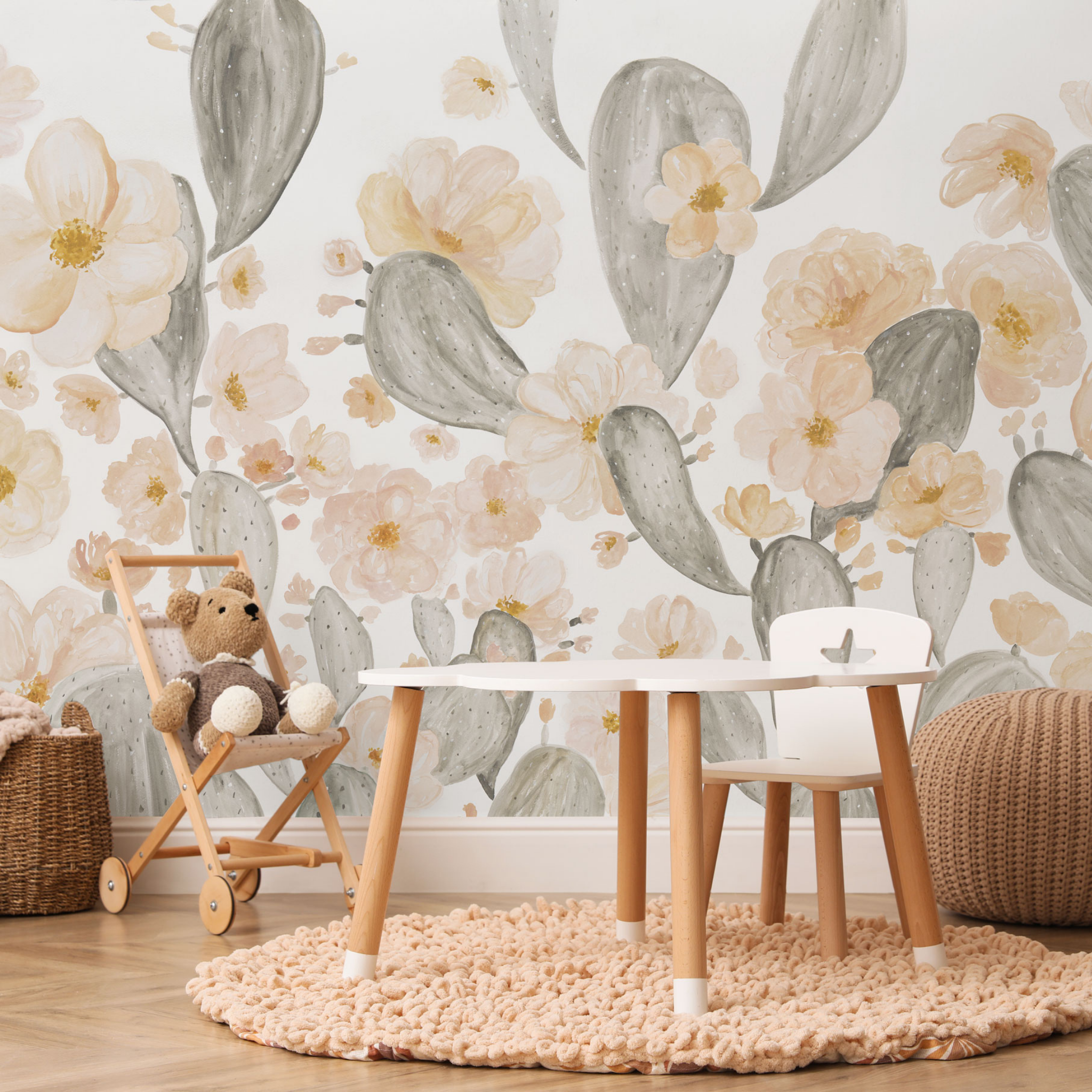 Sedona Blooms Wallpaper Wallpaper - The Salem Gideon Line from WALL BLUSH