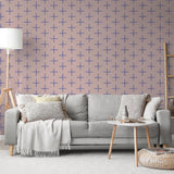 Elle Wallpaper by Wall Blush SG02 in stylish living room with modern furniture focused on design.
