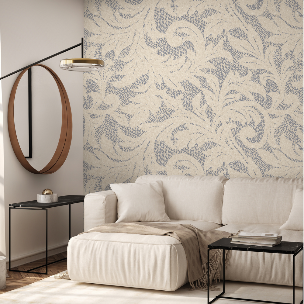 Esme - Vintage Leaf Wallpaper