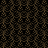 Wall Blush's Gatsby Wallpaper in an elegant office, showcasing geometric patterns.